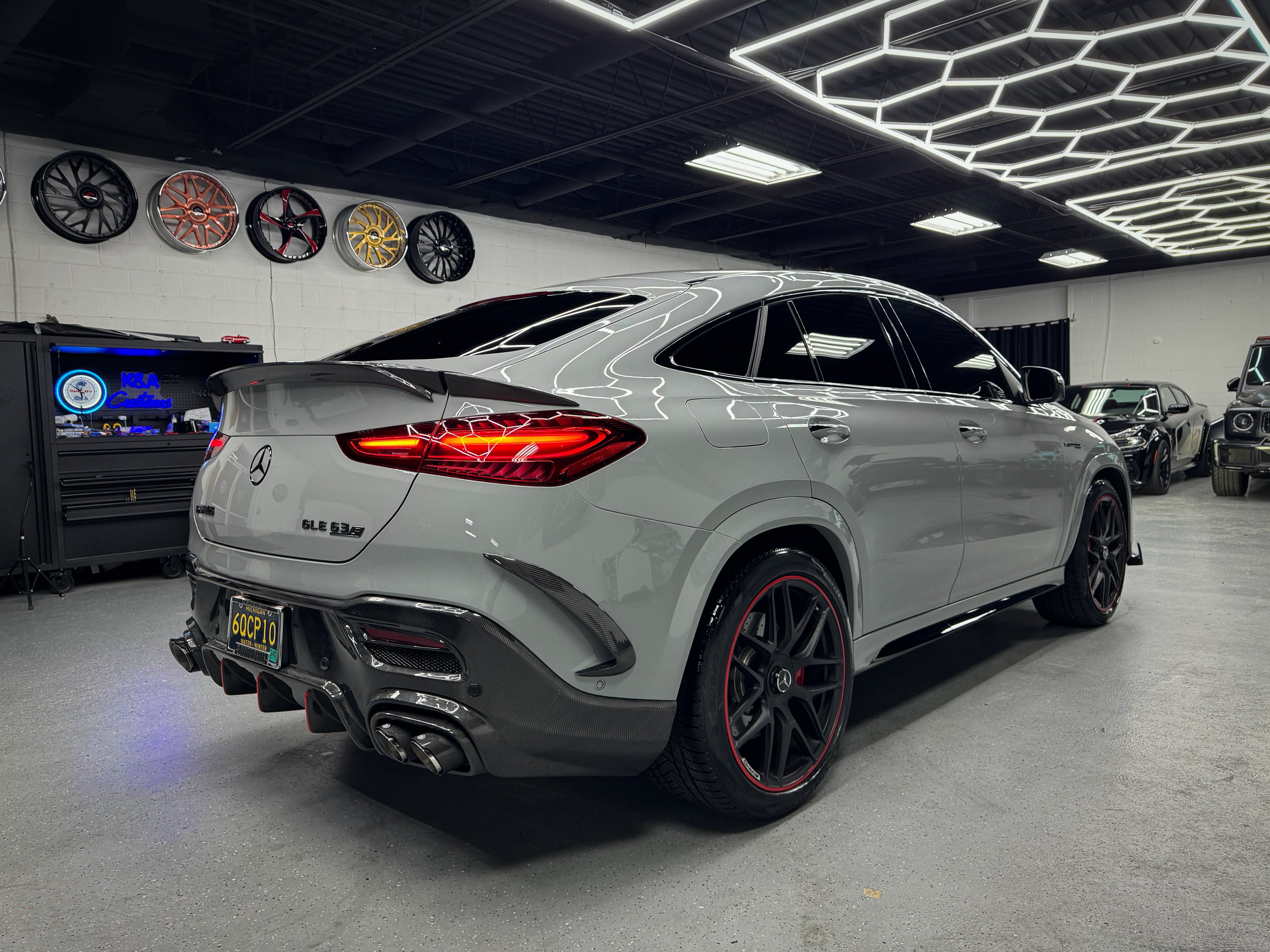 BRS Style Carbon Fiber Body Kit - Mercedes Benz C167 GLE 63s & GLE 53 AMG