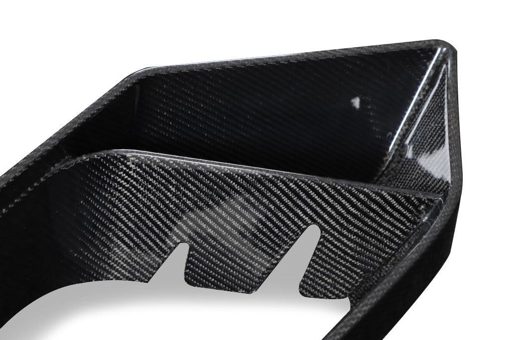 BRS Style Carbon Fiber Fog Lamp Covers - Mercedes Benz X290 GT43 / GT50 / GT53 / GT63 AMG