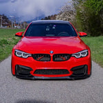 CS Style Carbon Fiber Front Lip - BMW F80 M3 & F82/F83 M4