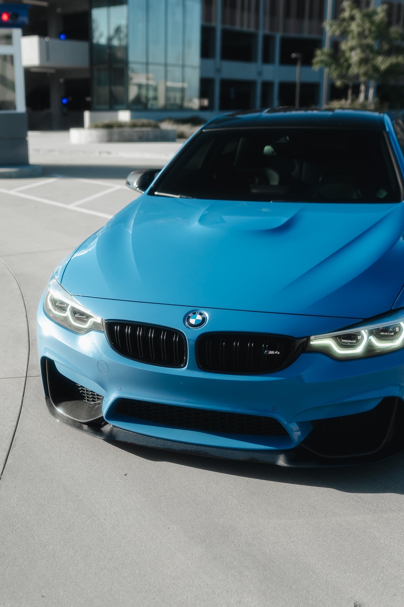 CS Style Carbon Fiber Front Lip - BMW F80 M3 & F82/F83 M4