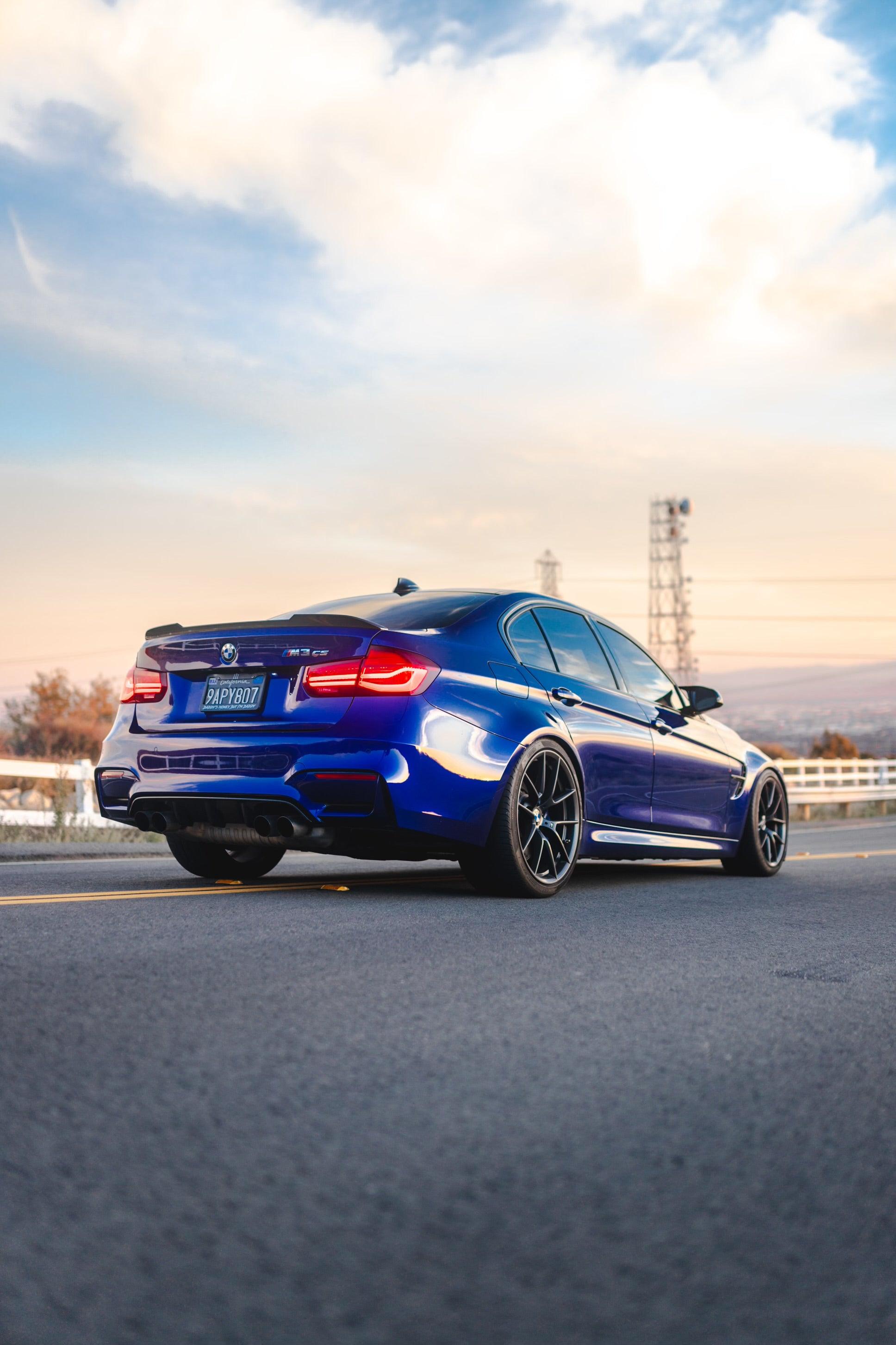 CS Style Carbon Fiber Trunk Spoiler - BMW F80 M3 & F30 3 Series