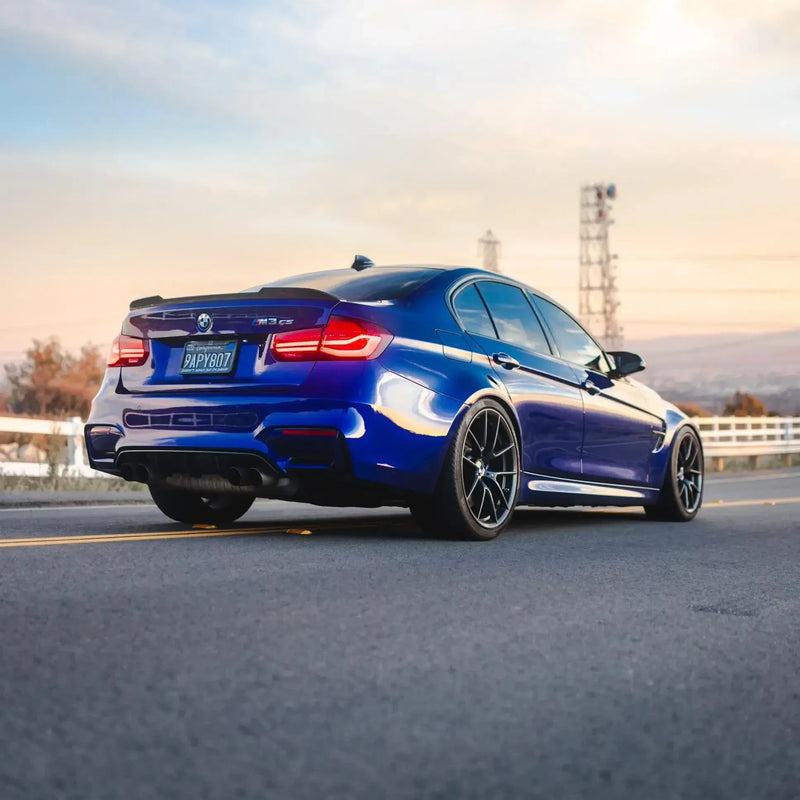 CS Style Carbon Fiber Trunk Spoiler - BMW F80 M3 & F30 3 Series