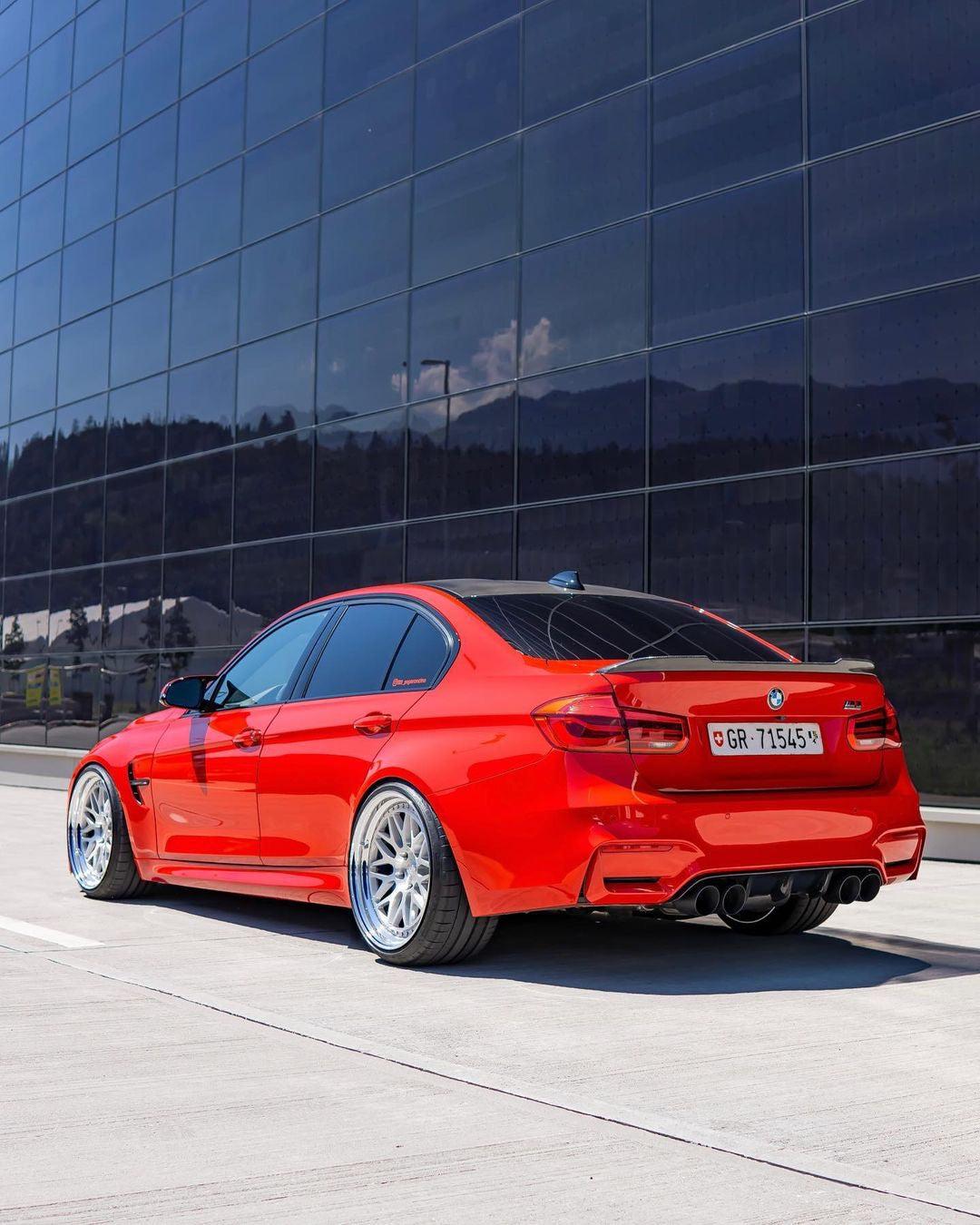 CS Style Carbon Fiber Trunk Spoiler - BMW F80 M3 & F30 3 Series