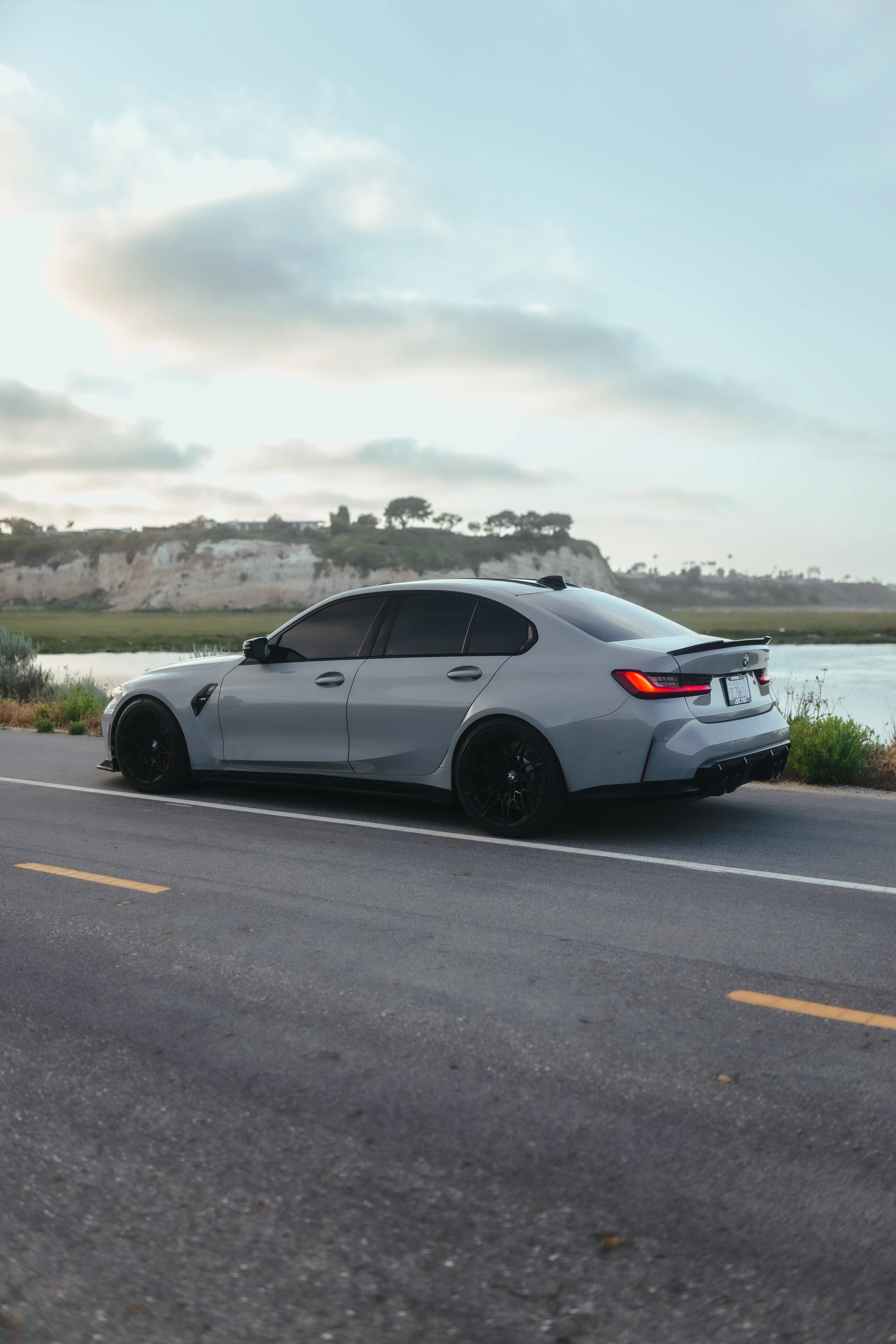 CS Style Carbon Fiber Trunk Spoiler - BMW G80 M3 & G20 3 Series