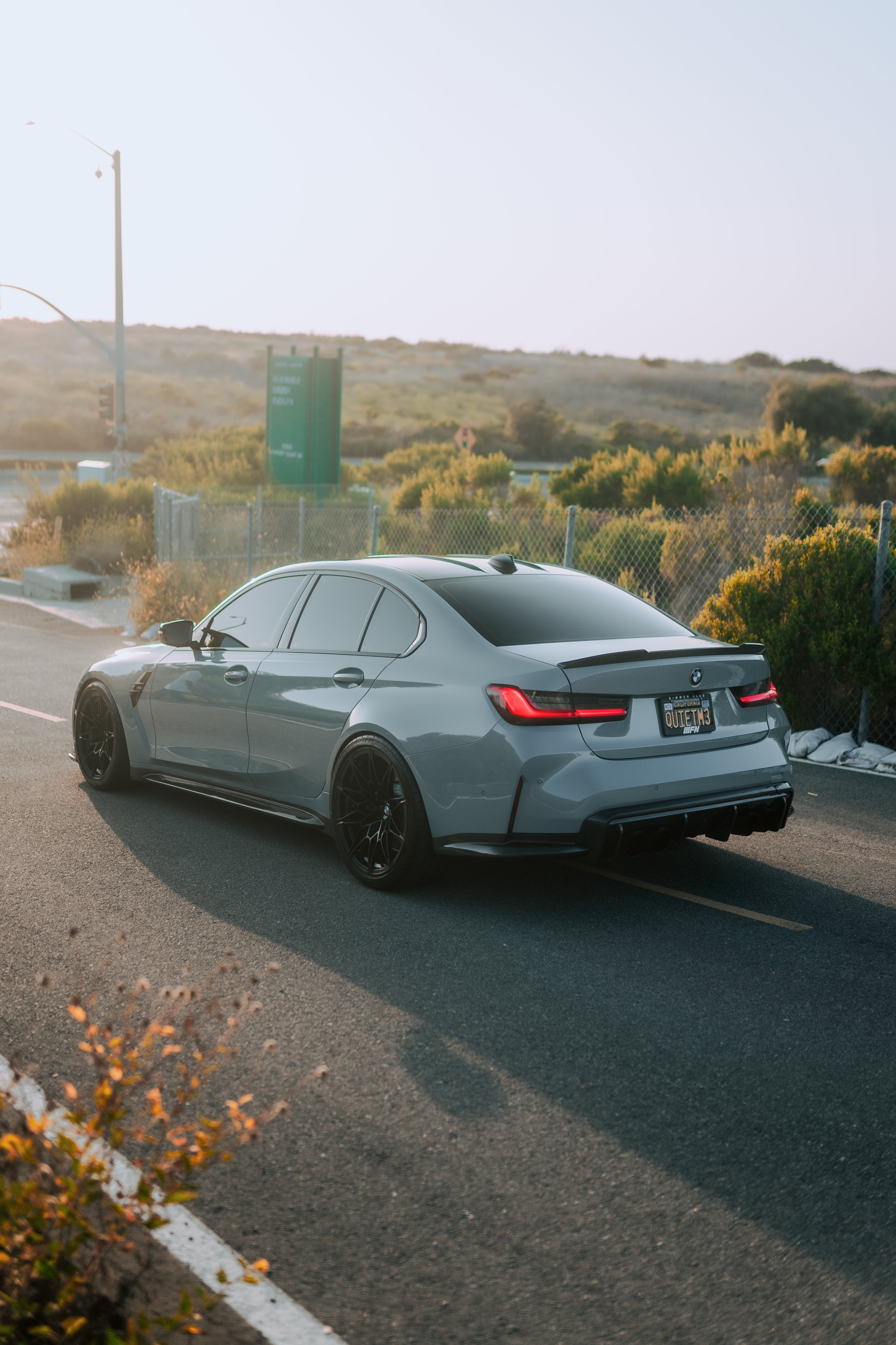 CS Style Carbon Fiber Trunk Spoiler - BMW G80 M3 & G20 3 Series