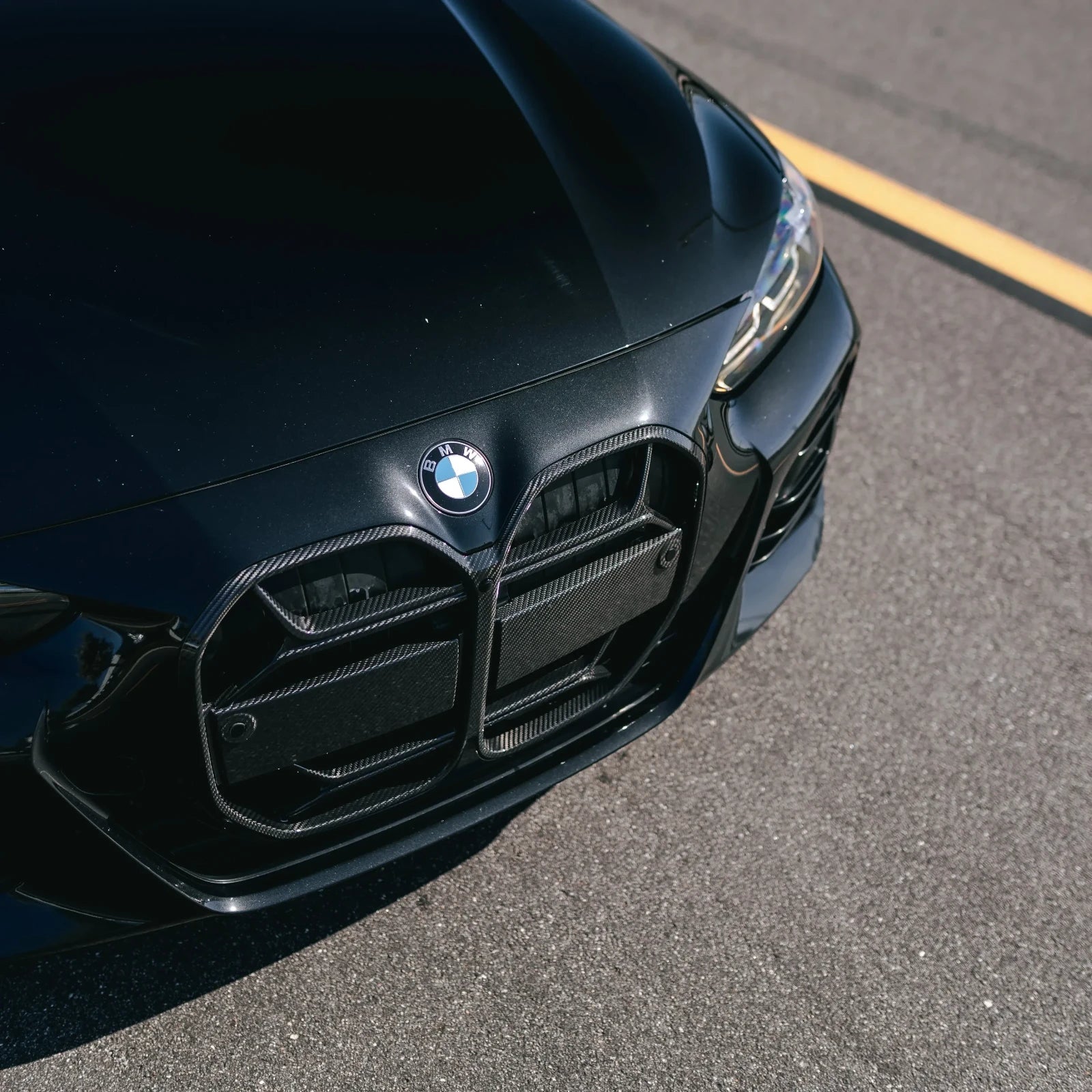 CSL Style Carbon Fiber Front Grille - BMW G22/G23/G26 4 Series