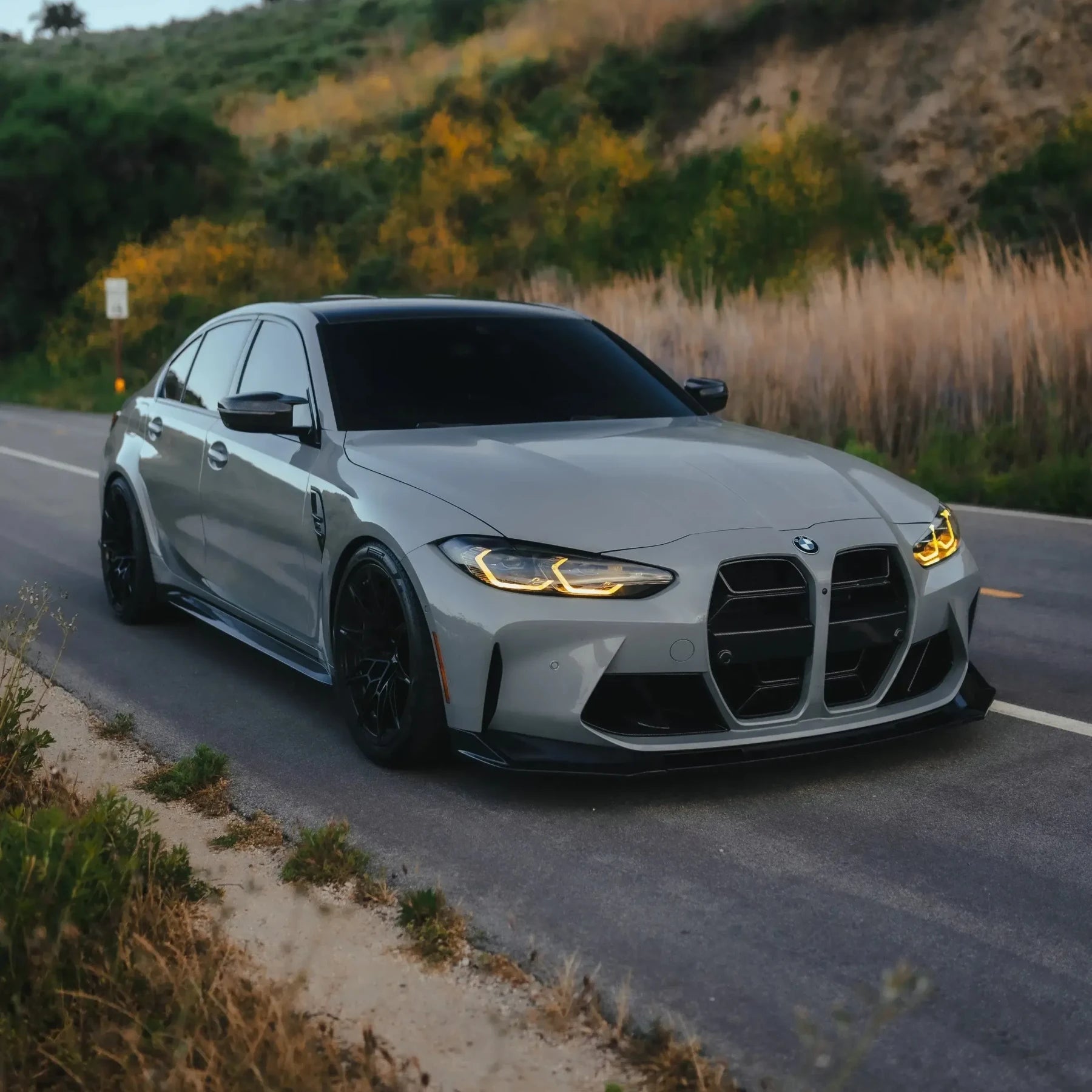 CSL Style Carbon Fiber Front Grilles - BMW G80 M3 & G82/G83 M4