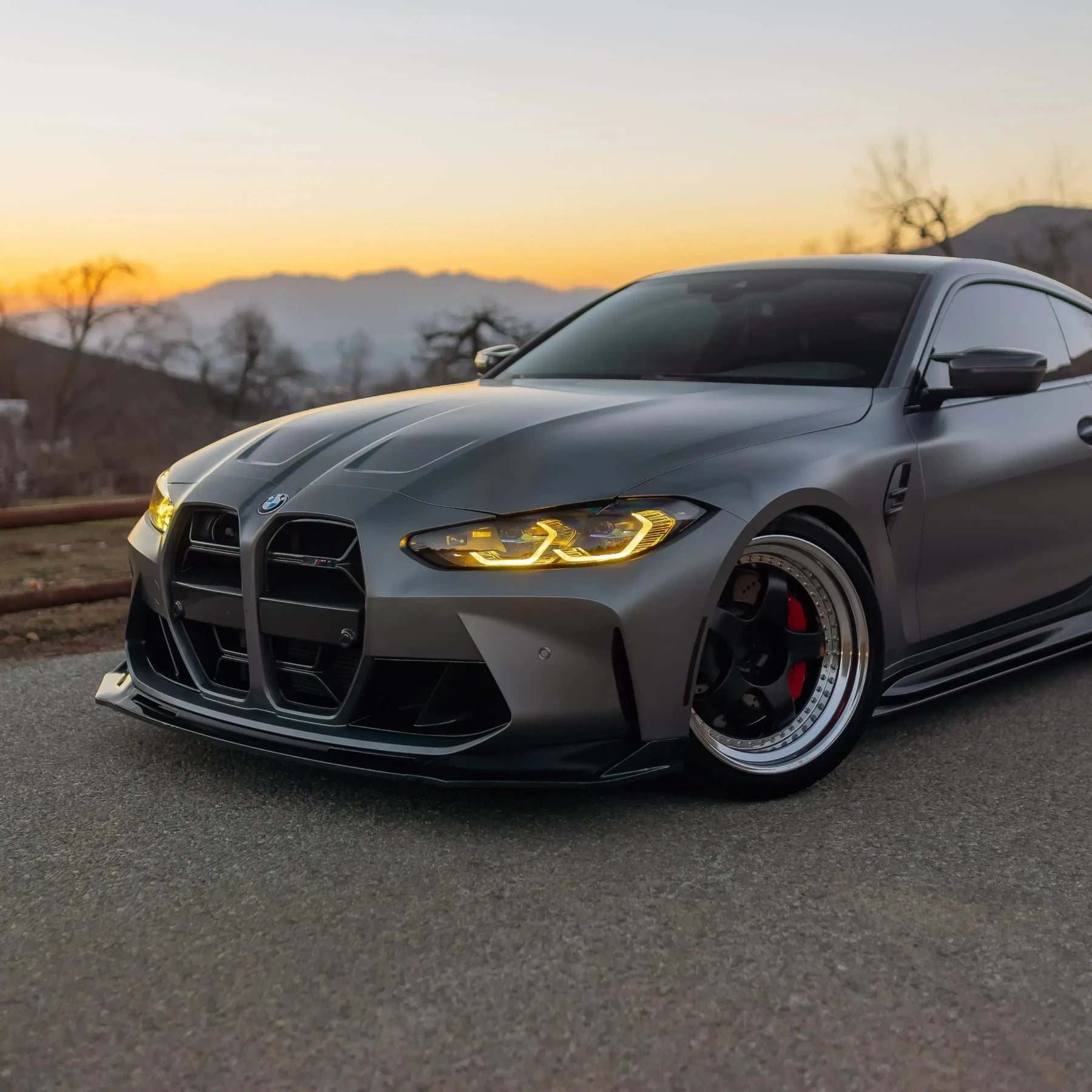 CSL Style Carbon Fiber Front Grilles - BMW G80 M3 & G82/G83 M4