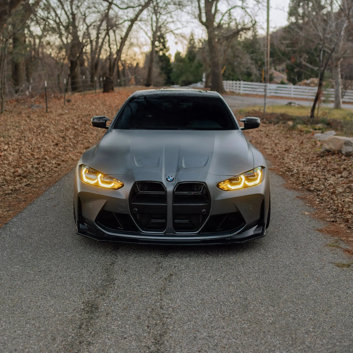 CSL Style Carbon Fiber Front Grilles - BMW G80 M3 & G82/G83 M4