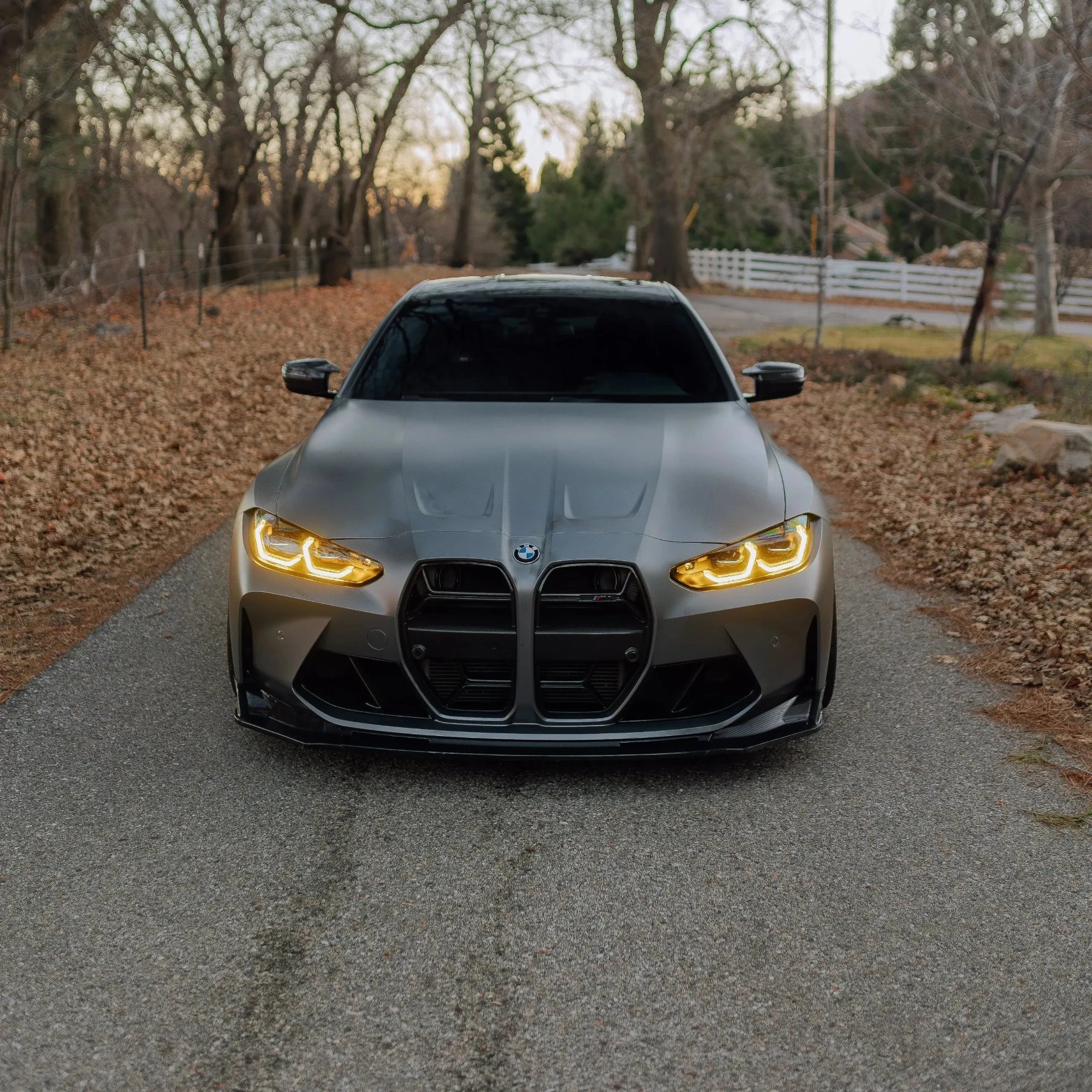 CSL Style Carbon Fiber Front Grilles - BMW G80 M3 & G82/G83 M4