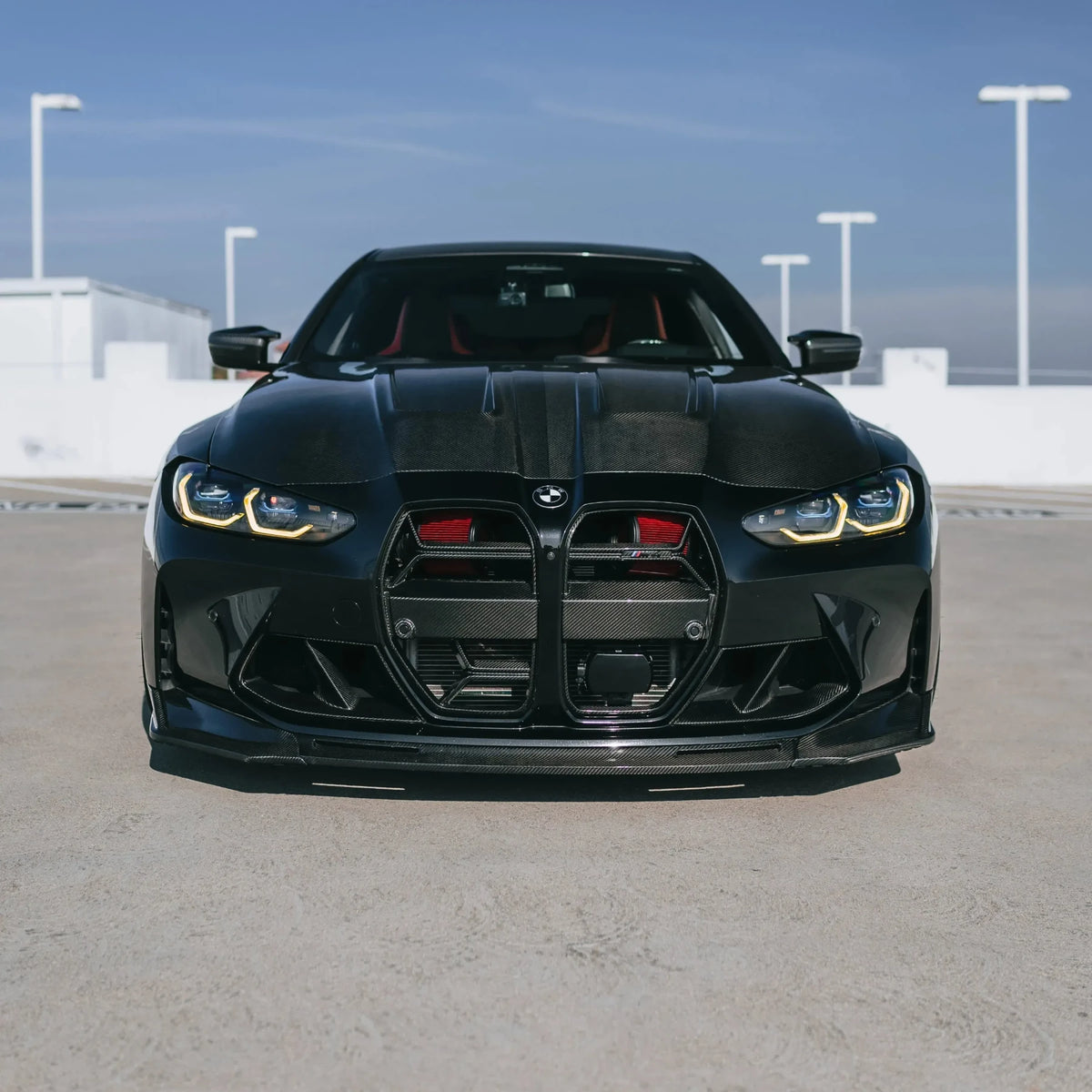 CSL Style Carbon Fiber Front Grilles - BMW G80 M3 & G82/G83 M4