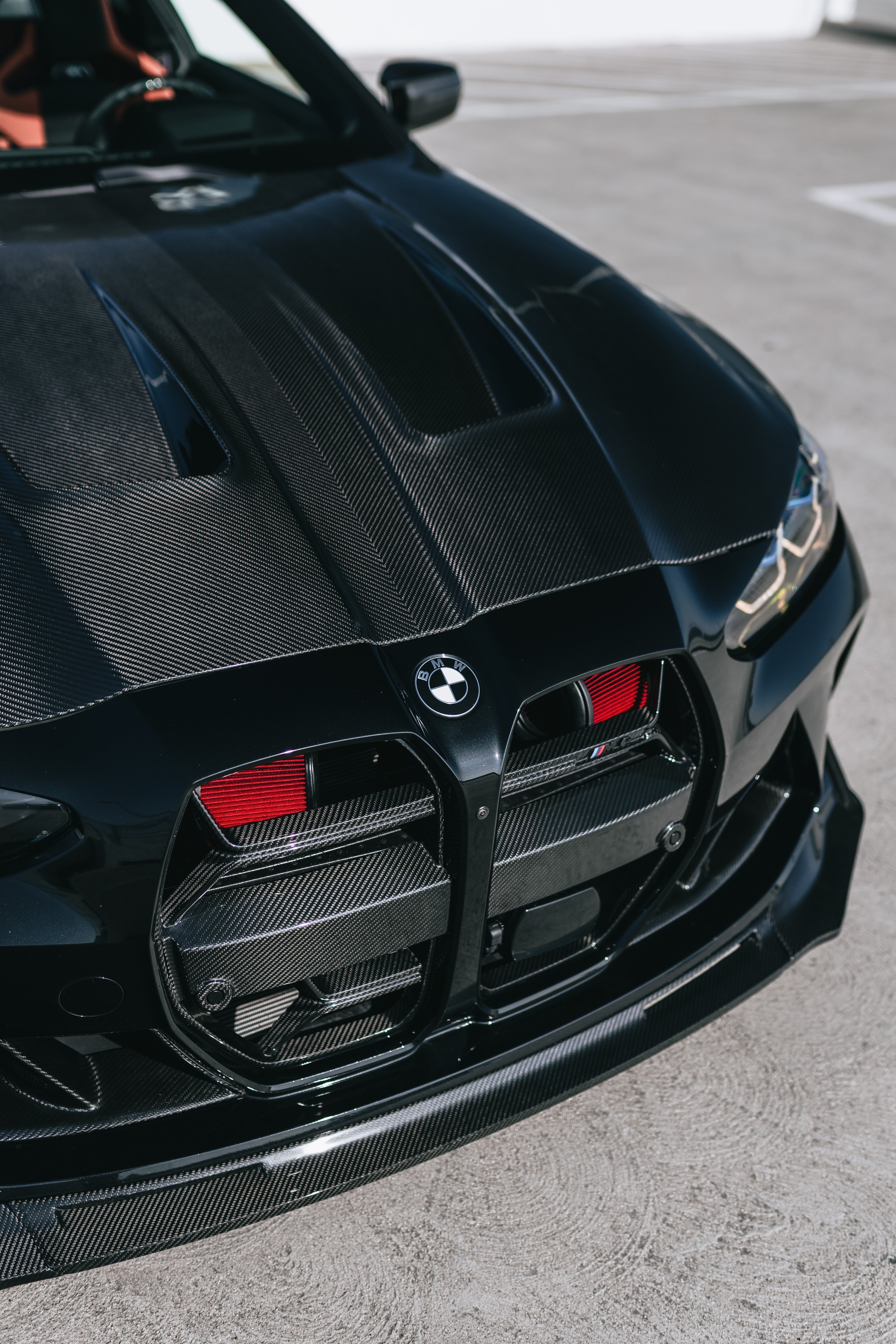 CSL Style Carbon Fiber Front Grilles - BMW G80 M3 & G82/G83 M4