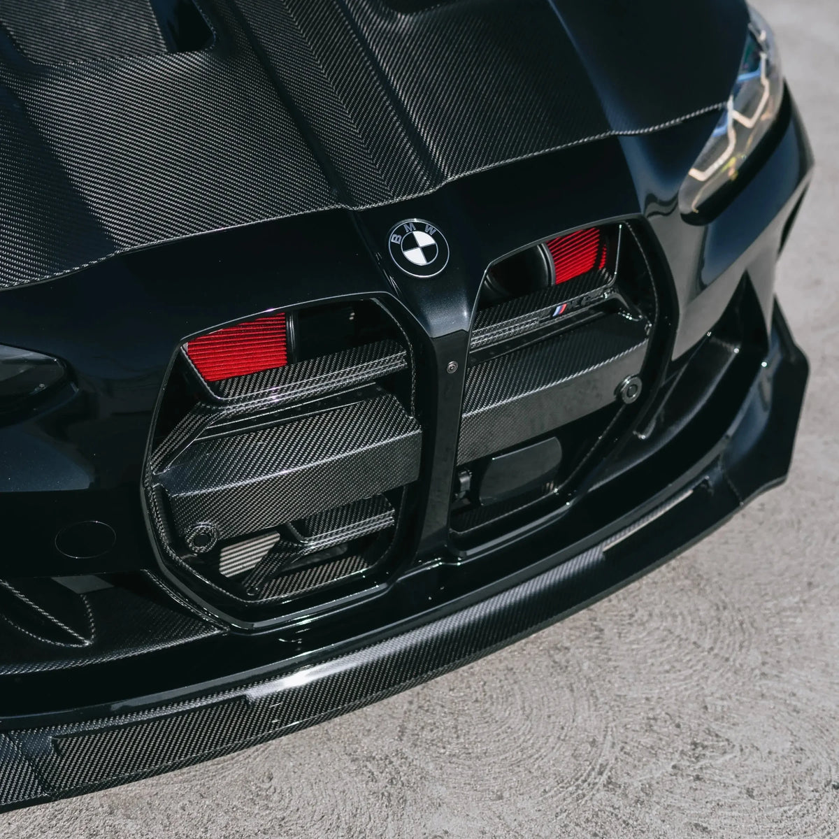 CSL Style Carbon Fiber Front Grilles - BMW G80 M3 & G82/G83 M4