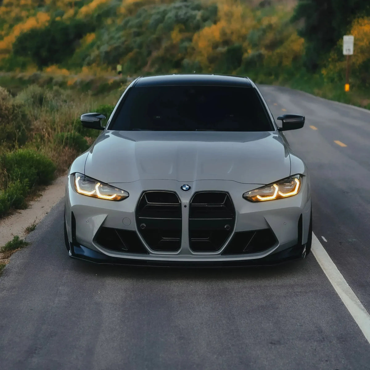 CSL Style Carbon Fiber Front Grilles - BMW G80 M3 & G82/G83 M4