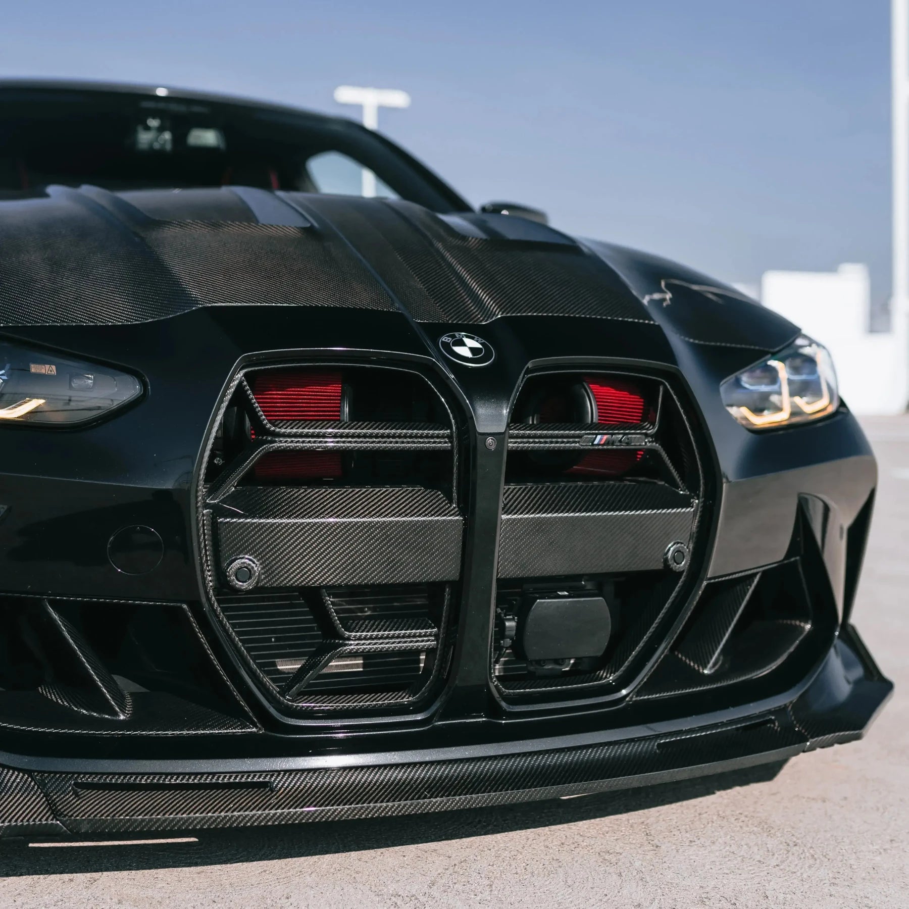 CSL Style Carbon Fiber Front Grilles - BMW G80 M3 & G82/G83 M4