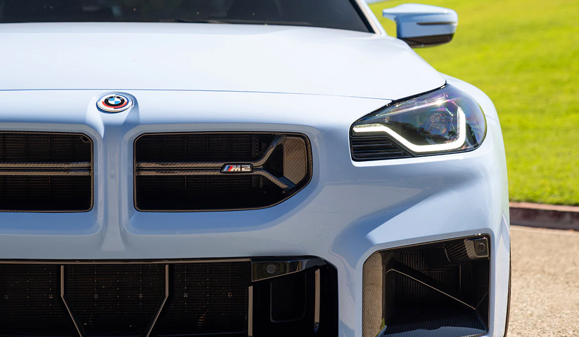 CSL Style Carbon Fiber Front Grilles - BMW G87 M2