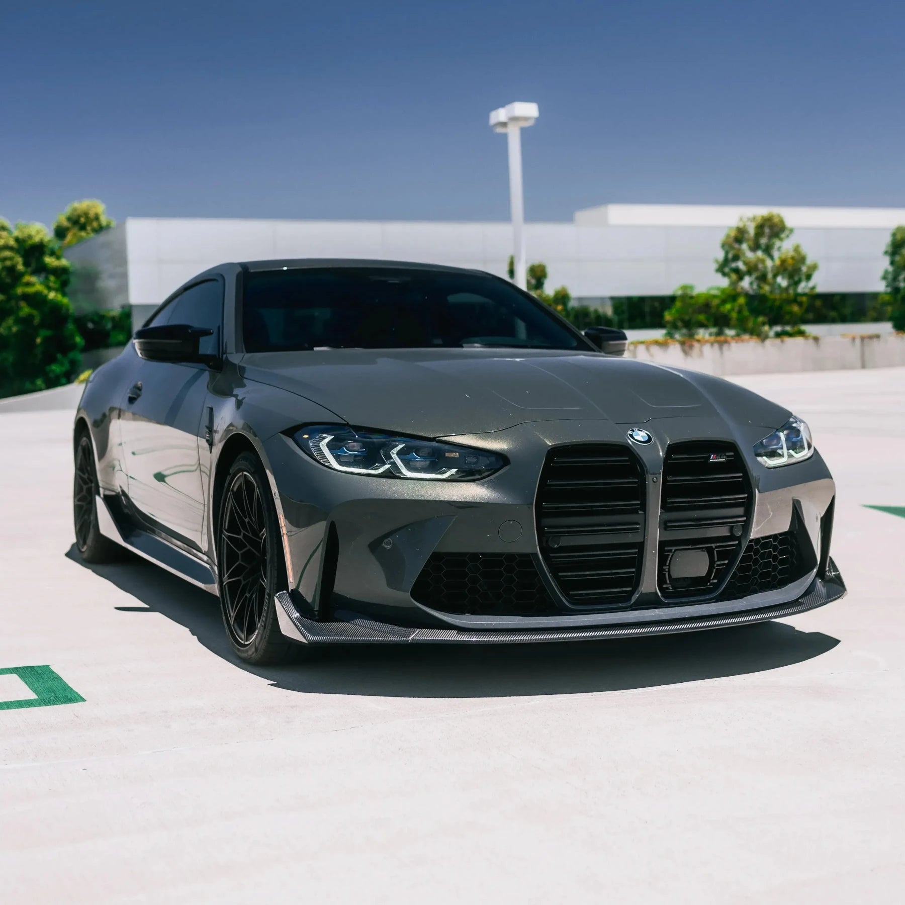 CSL Style Carbon Fiber Front Lip - BMW G80 M3 & G82/G83 M4