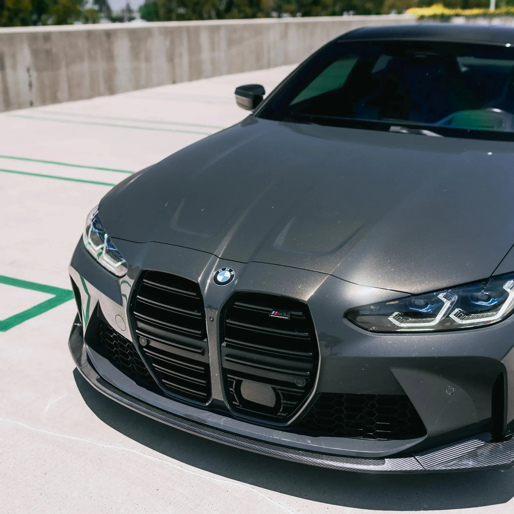 CSL Style Carbon Fiber Front Lip - BMW G80 M3 & G82/G83 M4