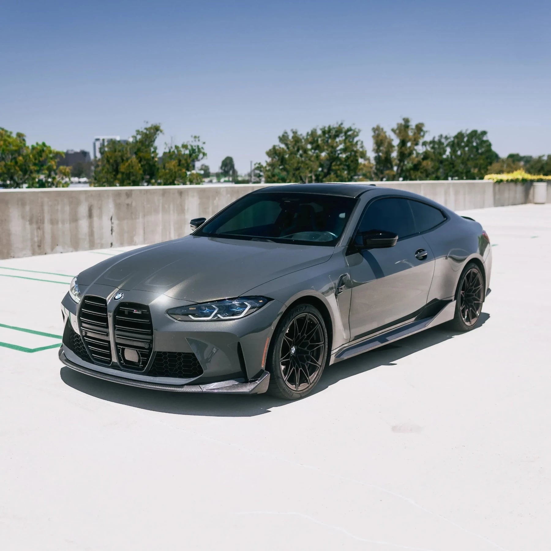 CSL Style Carbon Fiber Front Lip - BMW G80 M3 & G82/G83 M4