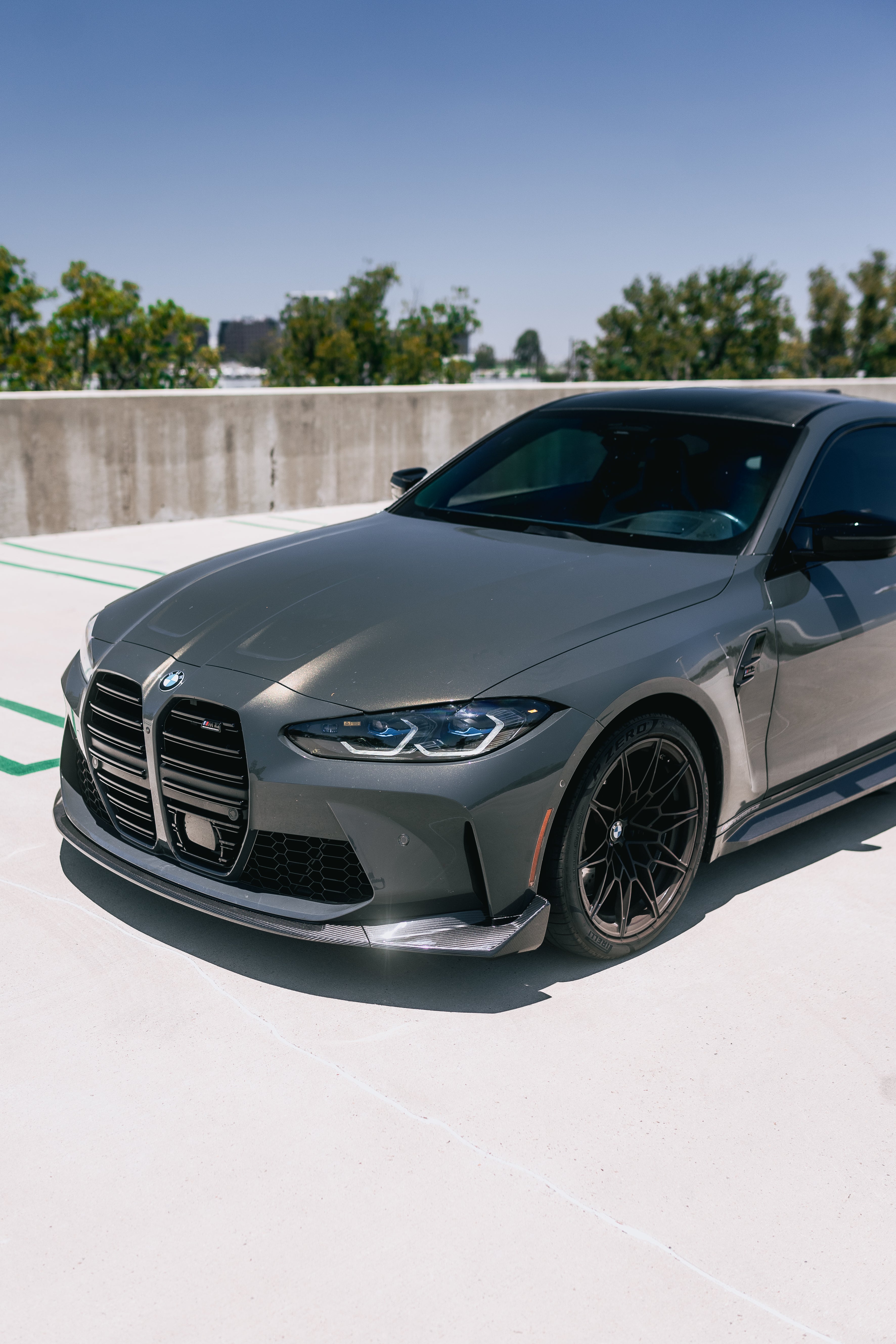 CSL Style Carbon Fiber Front Lip - BMW G80 M3 & G82/G83 M4