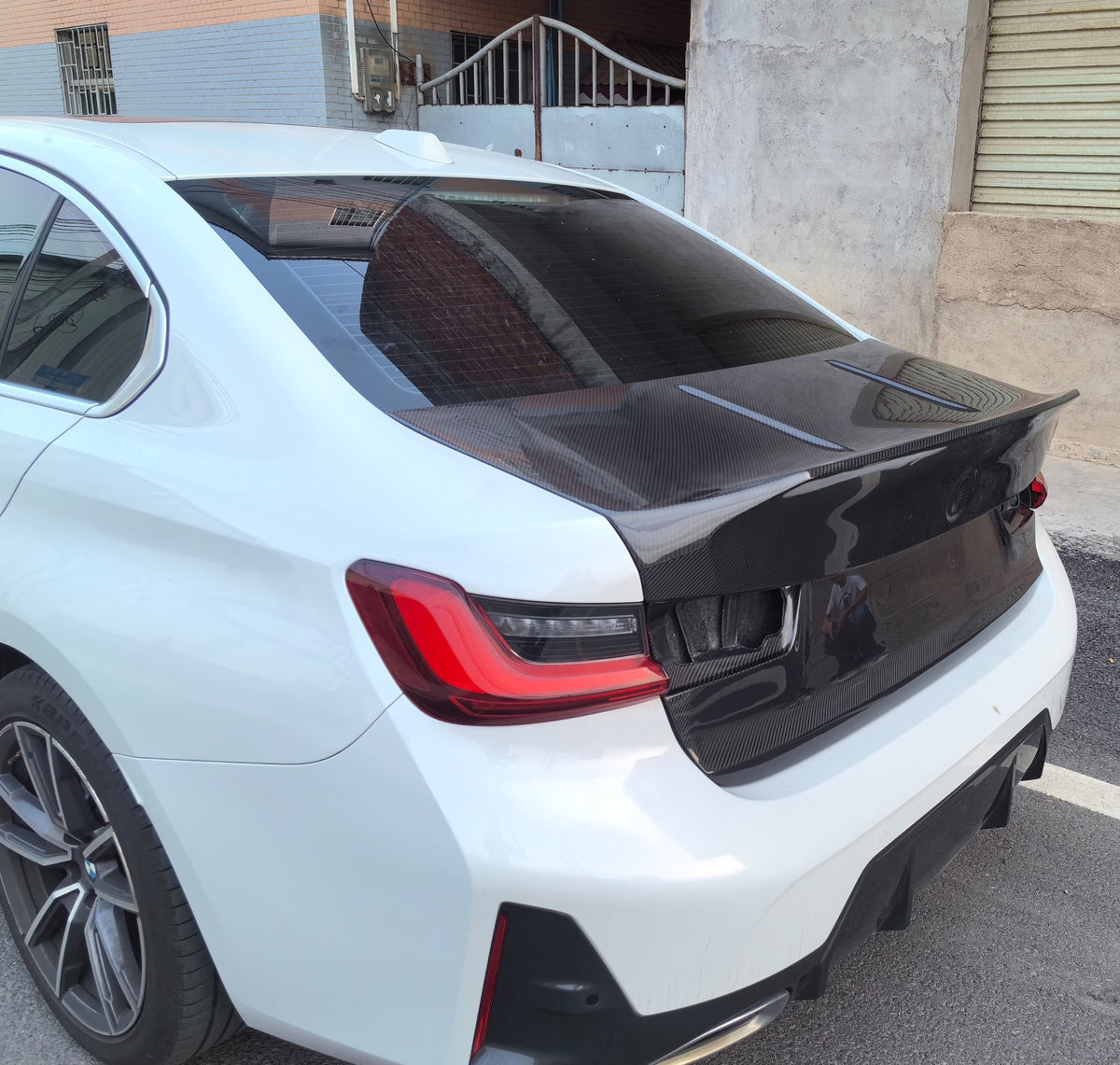 G80 Rear End Mod CSL Style Carbon Fiber Rear Trunk - BMW G80 M3 & G20 3 Series