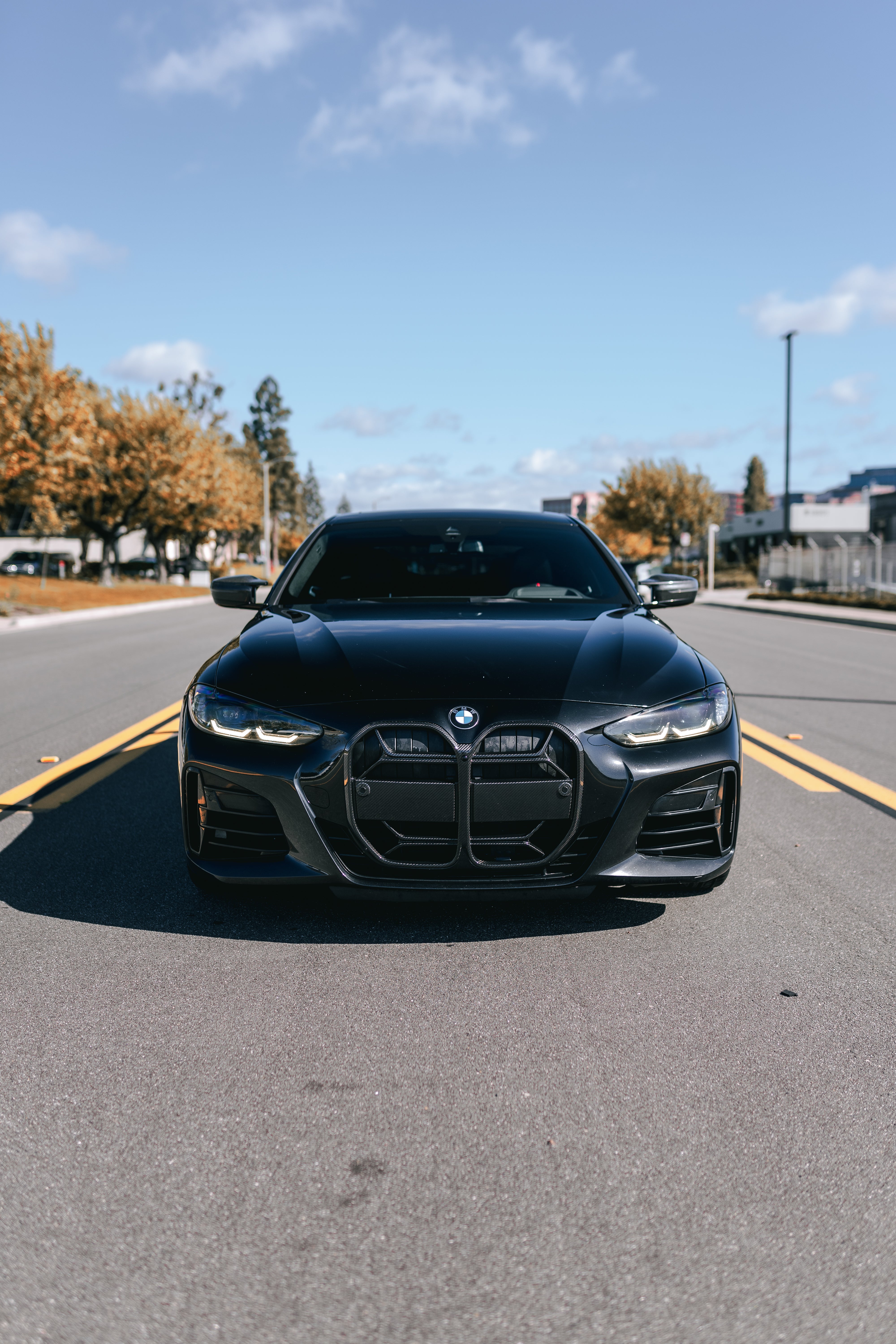 CSL Style Gloss Black Front Grille - BMW G22/G23/G26 4 Series