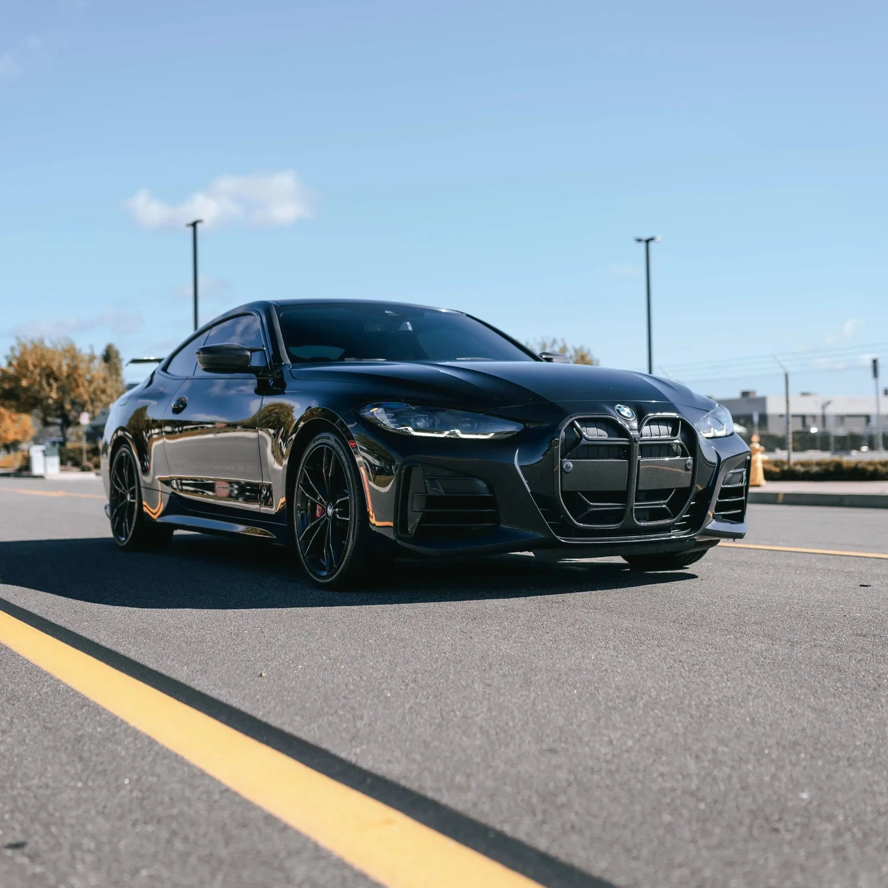 CSL Style Gloss Black Front Grille - BMW G22/G23/G26 4 Series