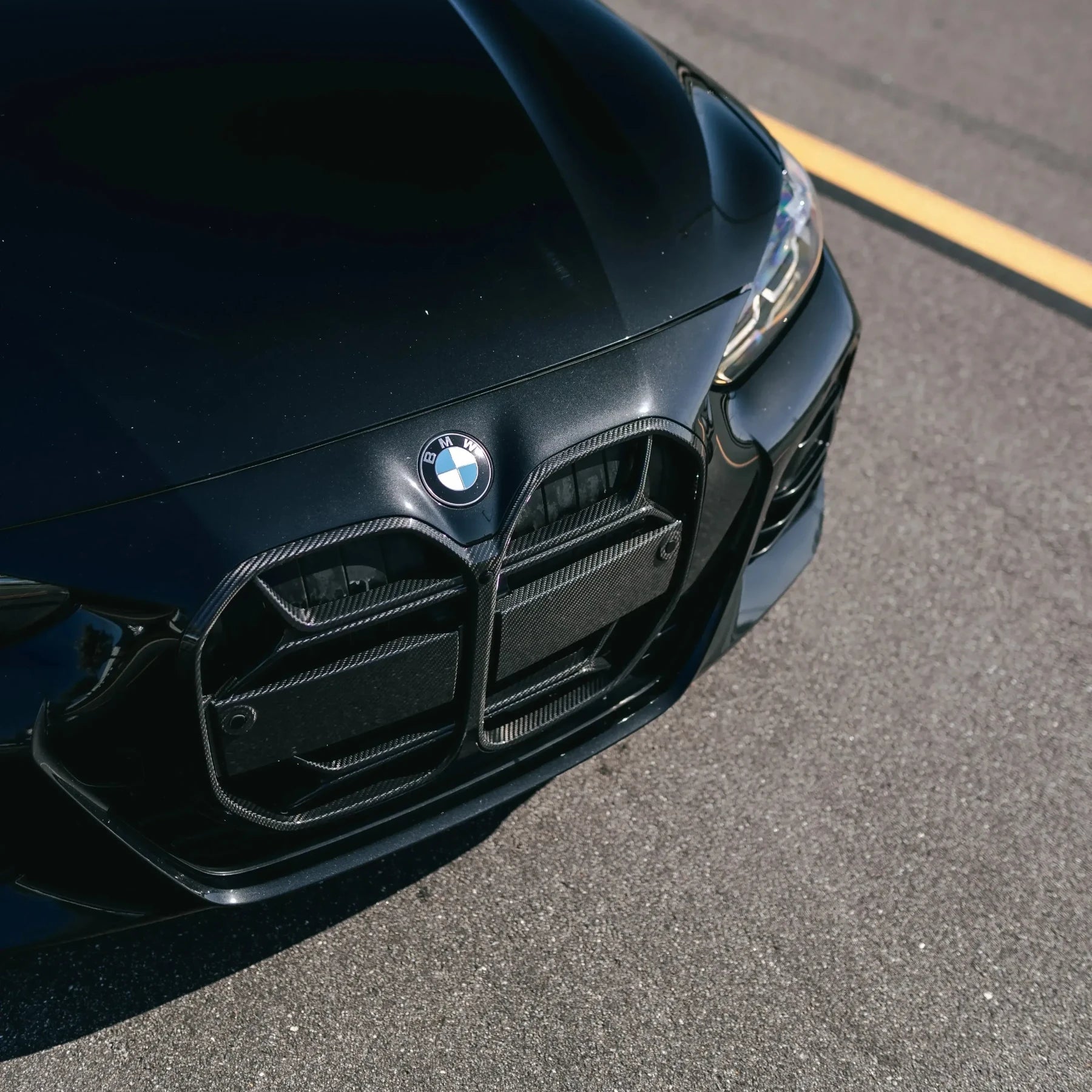 CSL Style Gloss Black Front Grille - BMW G22/G23/G26 4 Series