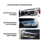 CSL Yellow Headlight DRL Module - BMW F95 X5M, F96 X6M, G05 X5, & G06 X6