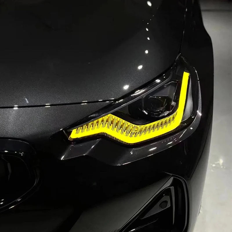 OEM Style LED Headlight with Duo Color DRL - BMW G87 M2 & G42 2 Series