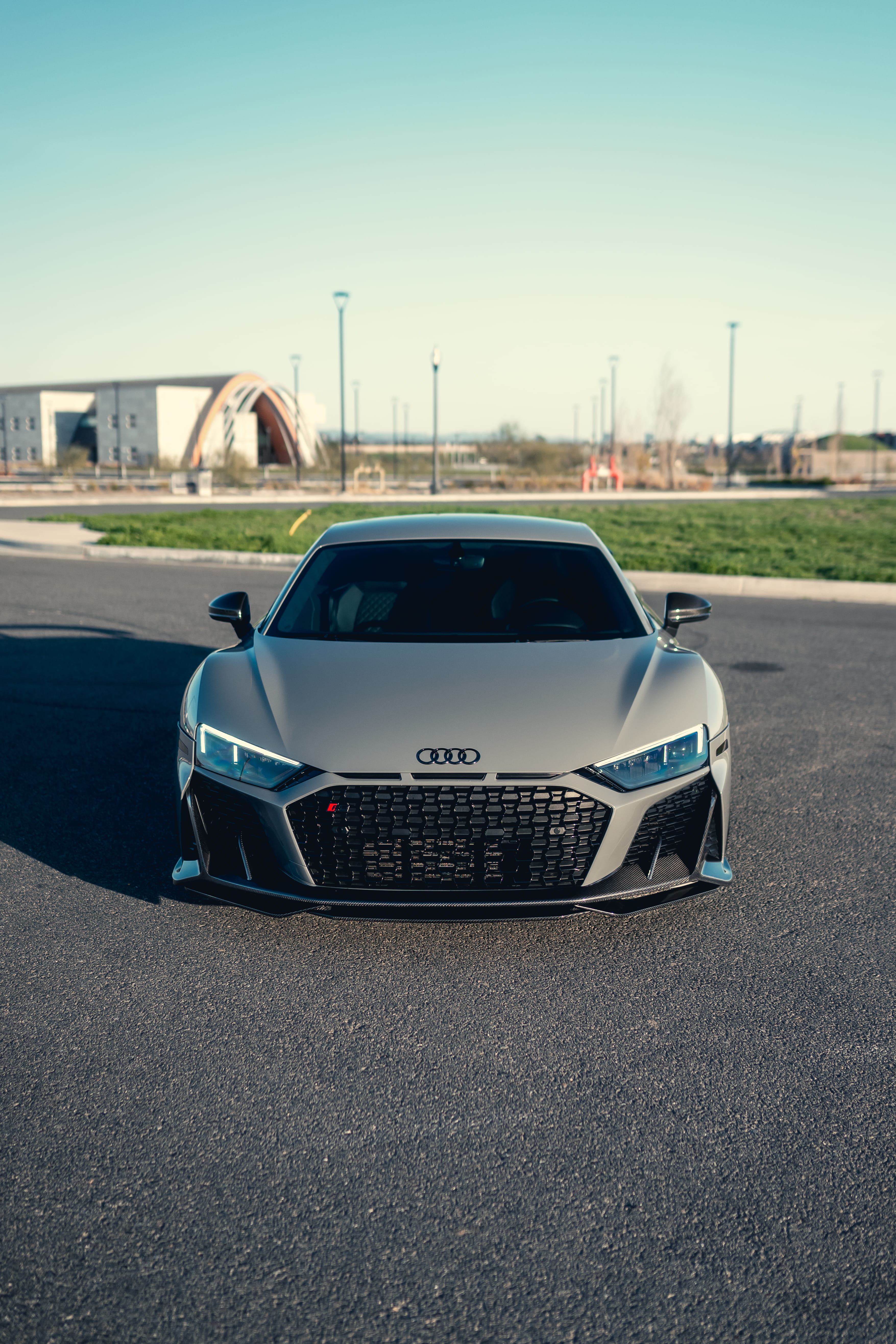 Capristo Style Carbon Fiber Front Lip - Audi R8 V10 Gen 2 Facelift