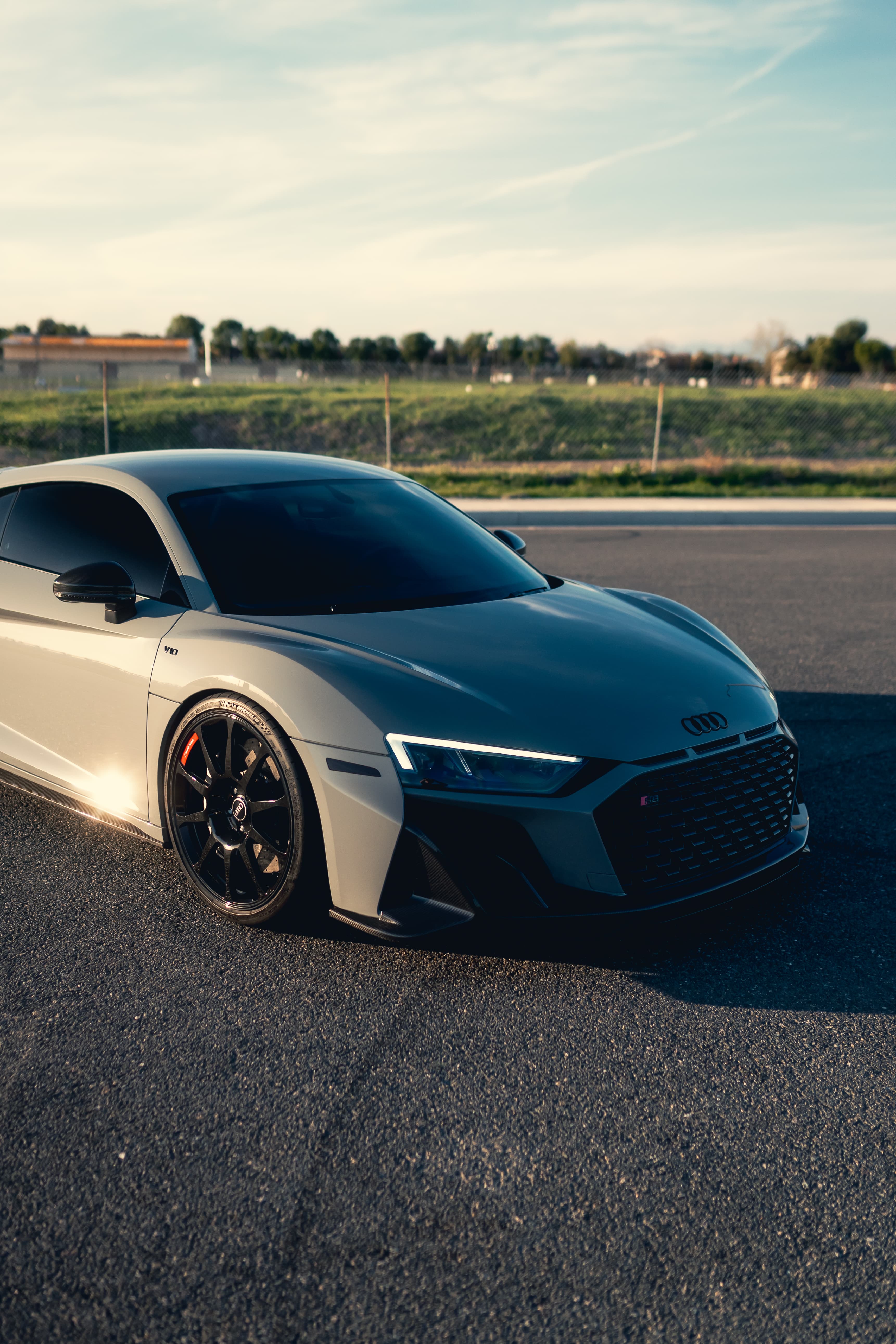 Capristo Style Carbon Fiber Front Lip - Audi R8 V10 Gen 2 Facelift