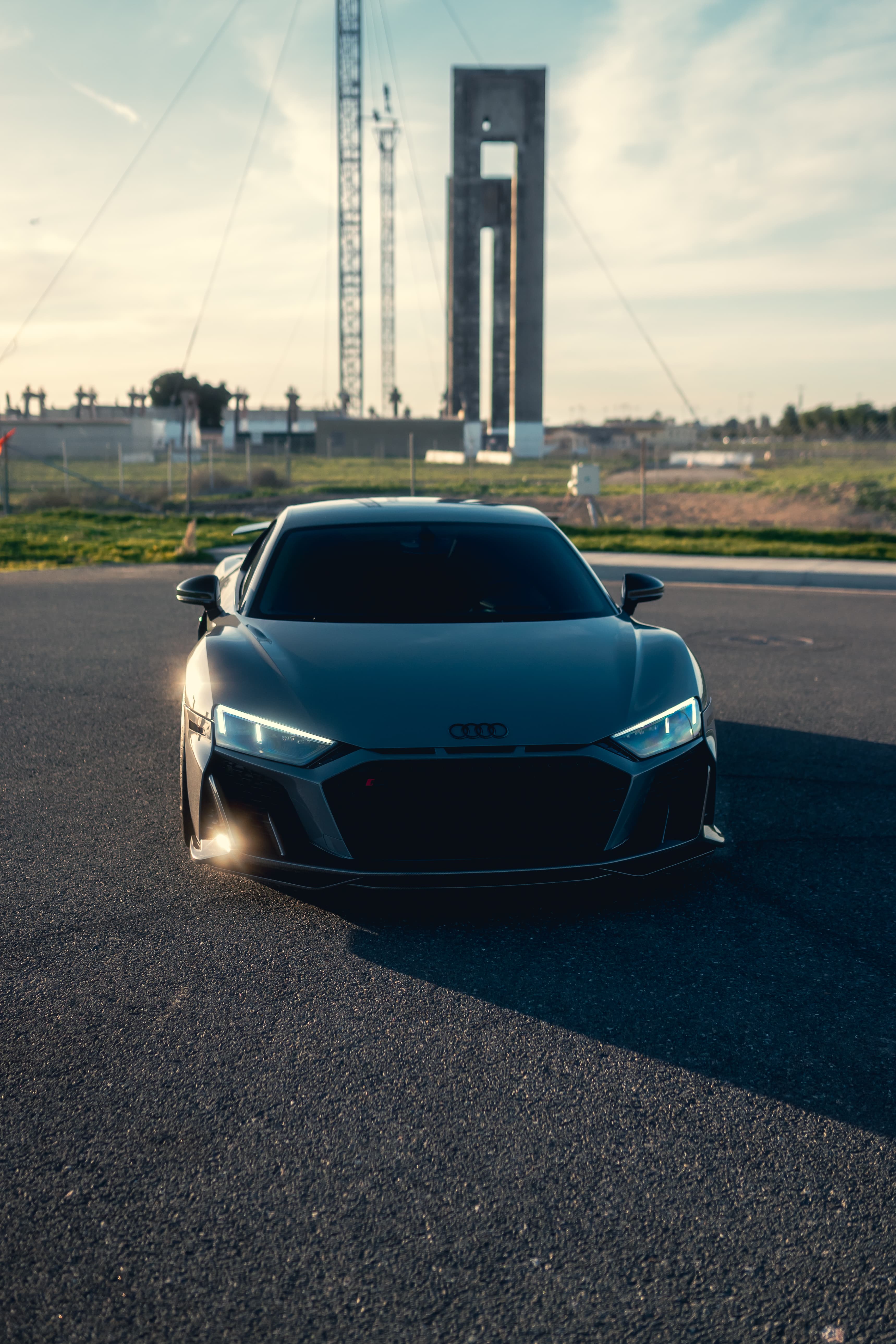 Capristo Style Carbon Fiber Front Lip - Audi R8 V10 Gen 2 Facelift