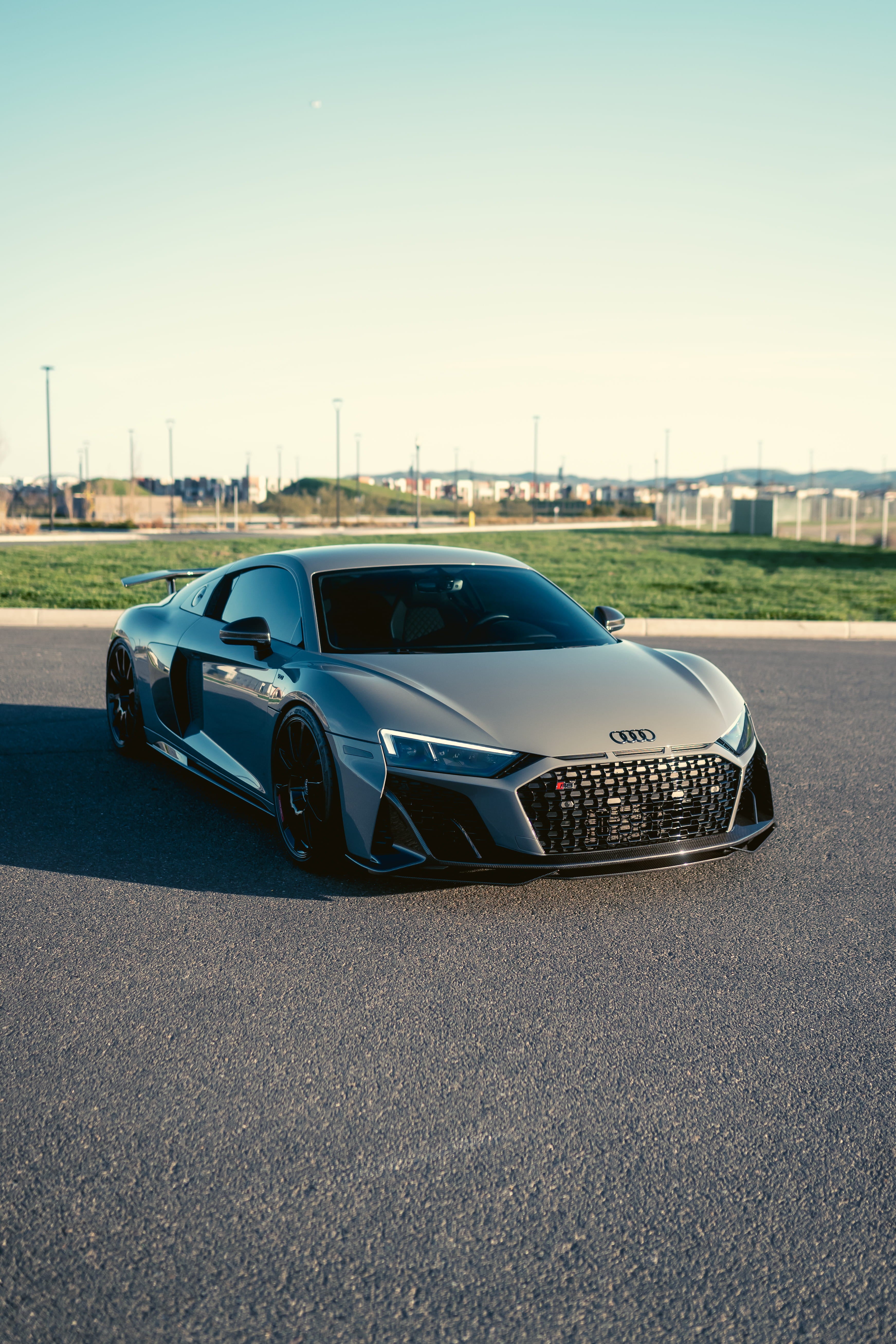 Capristo Style Carbon Fiber Front Lip - Audi R8 V10 Gen 2 Facelift