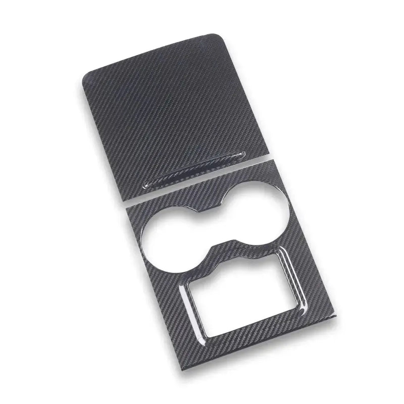 Carbon Fiber Center Console Cover - Tesla Model 3 & Y