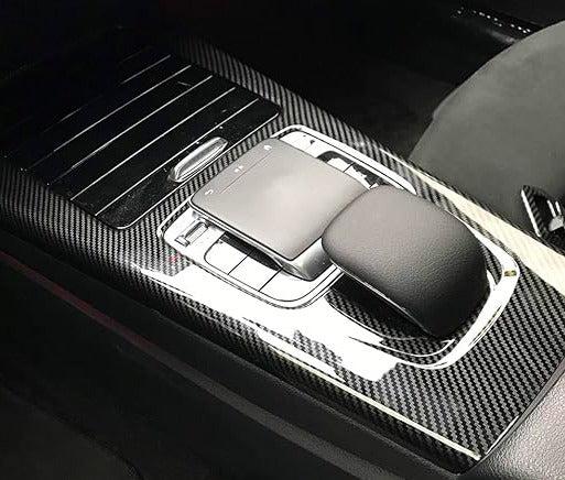 Carbon Fiber Center Console Trims - Mercedes Benz W177 A-Class & W118 CLA-Class