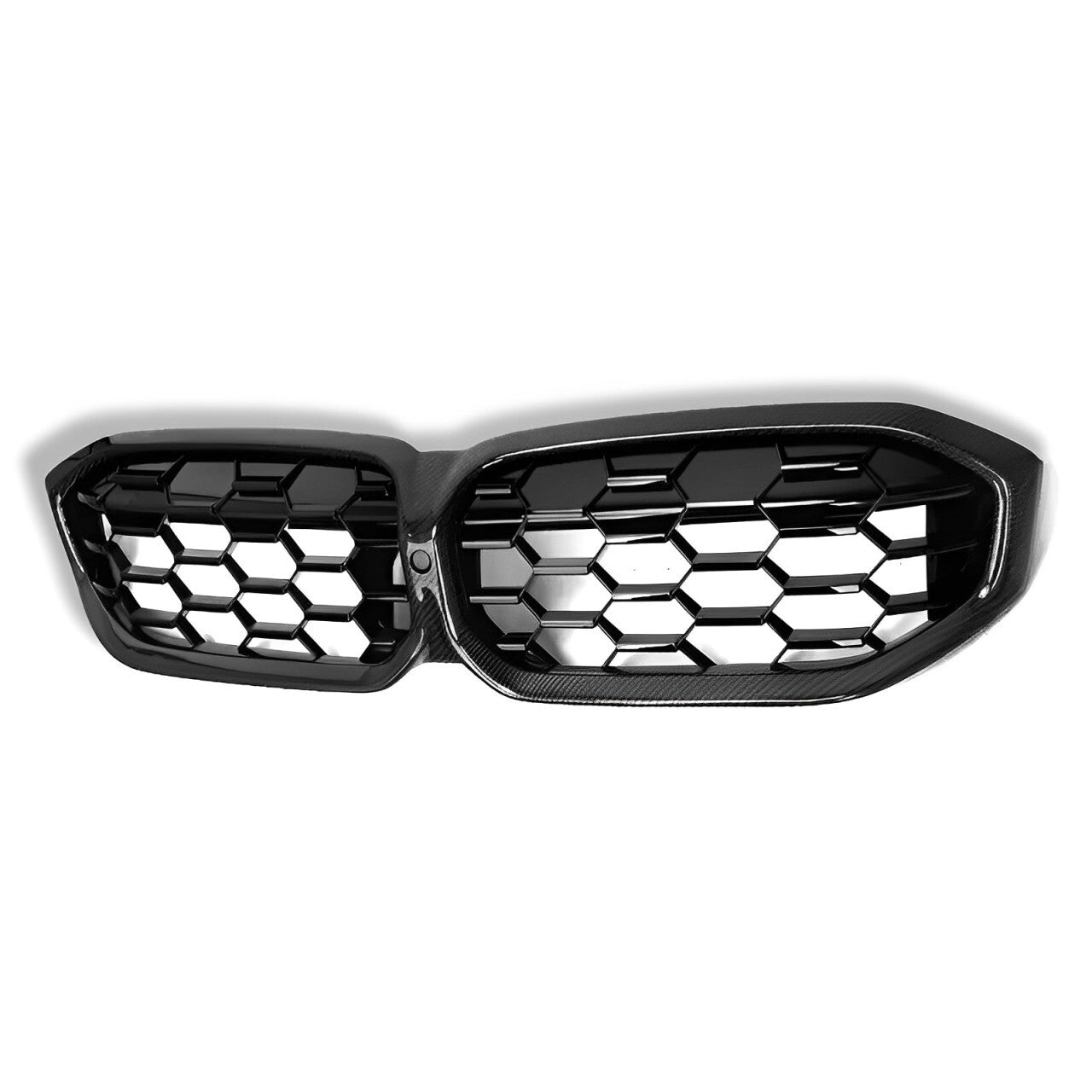 Carbon Fiber Diamond Style Front Grille - BMW G20 3 Series LCI
