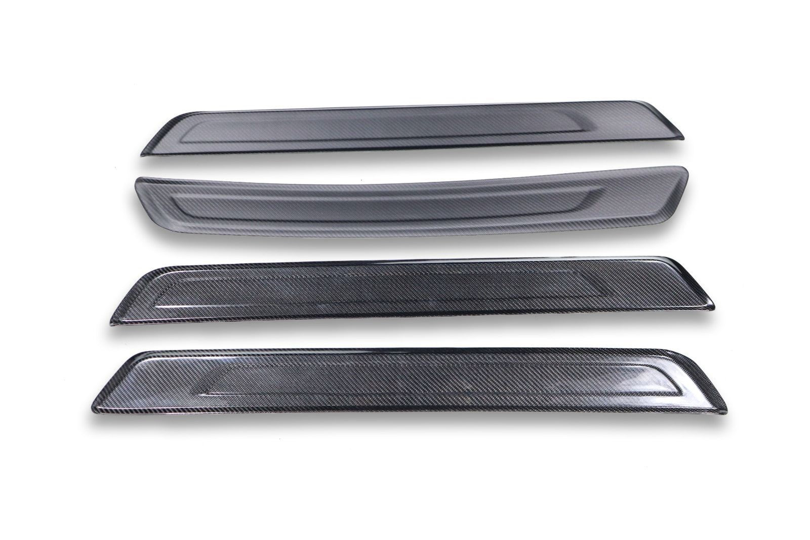 Carbon Fiber Door Sill Covers - Toyota A90 Supra