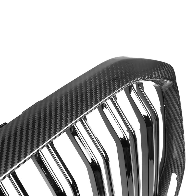 Carbon Fiber Dual Slat Front Grille - BMW G05 X5