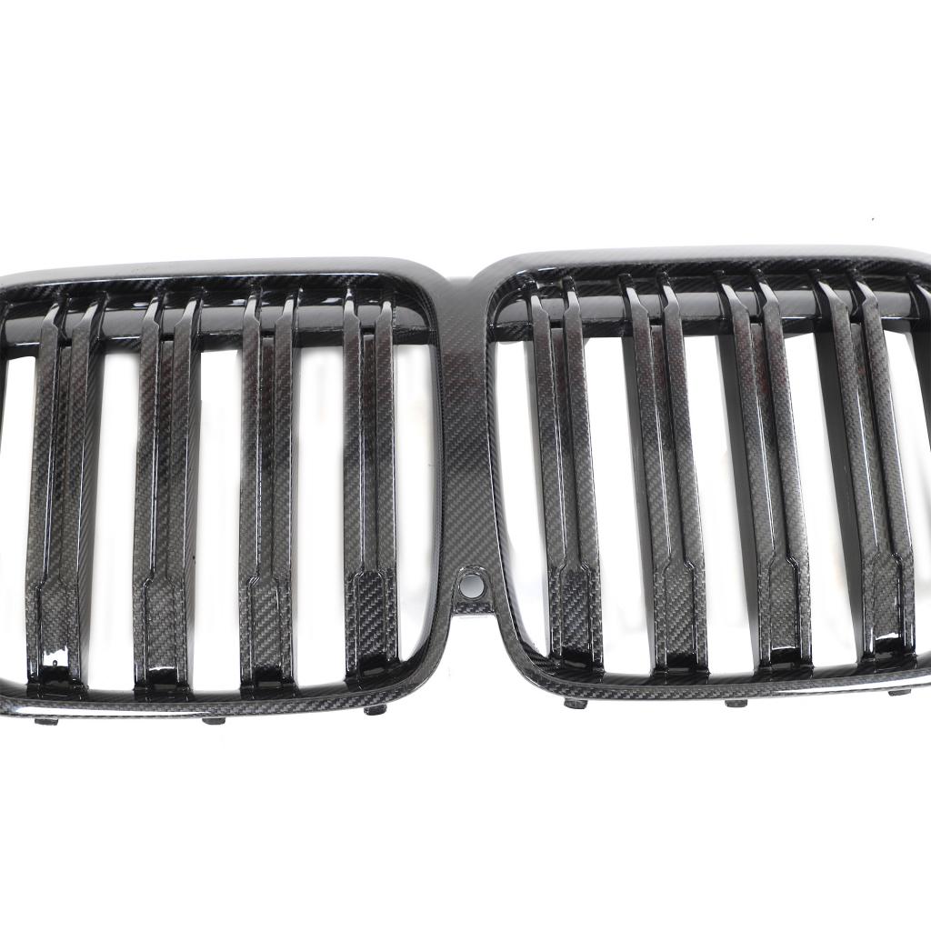 Carbon Fiber Dual Slat Front Grille - BMW G07 X7