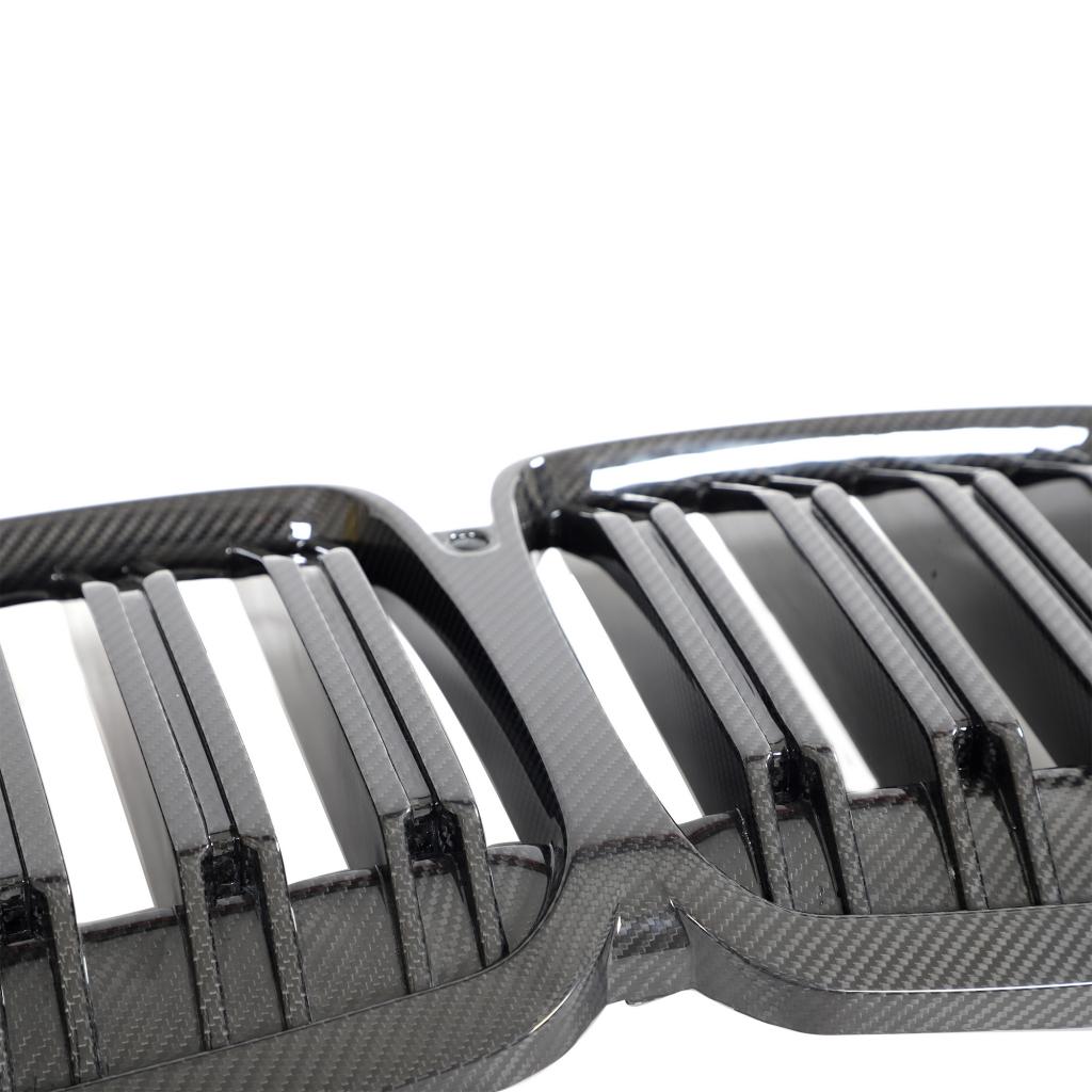 Carbon Fiber Dual Slat Front Grille - BMW G07 X7