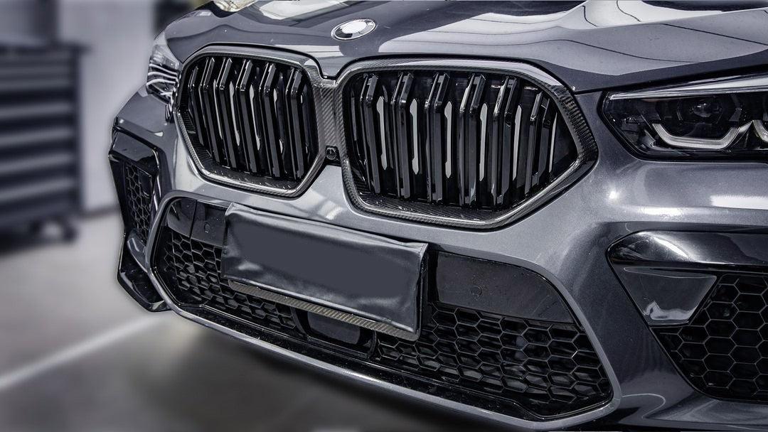 Carbon Fiber Dual Slat Grille - BMW F96 X6M & G06 X6