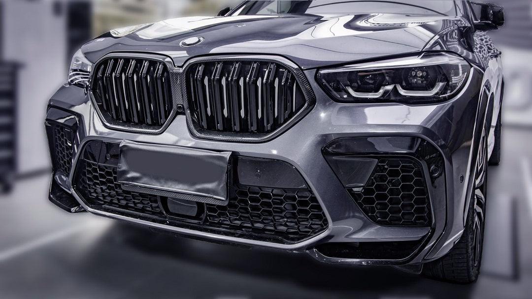 Carbon Fiber Dual Slat Grille - BMW F96 X6M & G06 X6