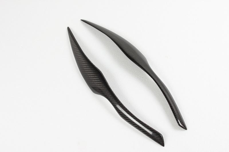 Carbon Fiber Eyelid Headlight Trim - BMW E90 M3 & 3 Series