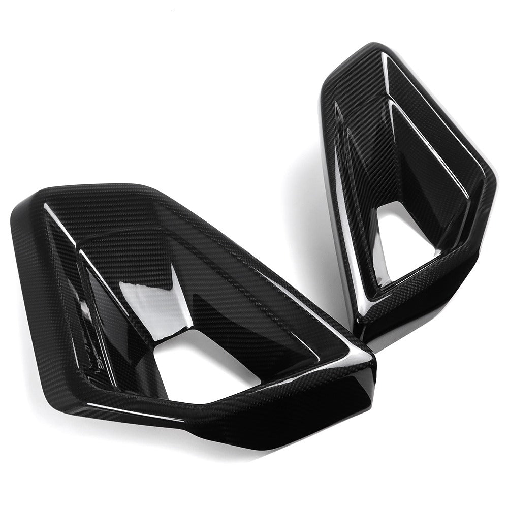 Carbon Fiber Front Bumper Air Vent Trim - BMW G05 X5 LCI