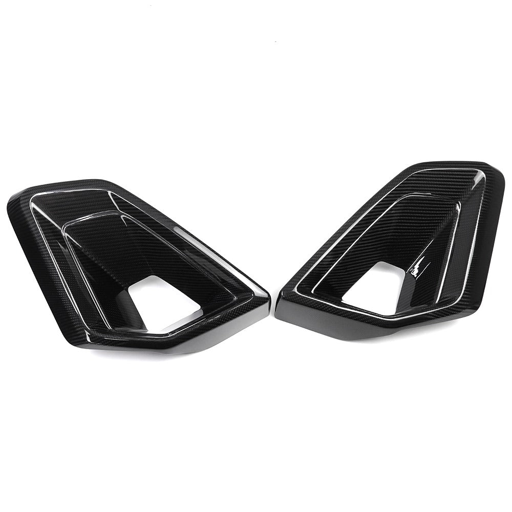 Carbon Fiber Front Bumper Air Vent Trim - BMW G05 X5 LCI