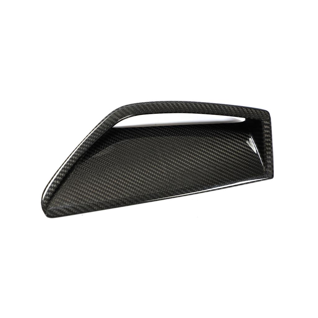 Carbon Fiber Front Bumper Air Vent Trims - Audi RS6 / RS7