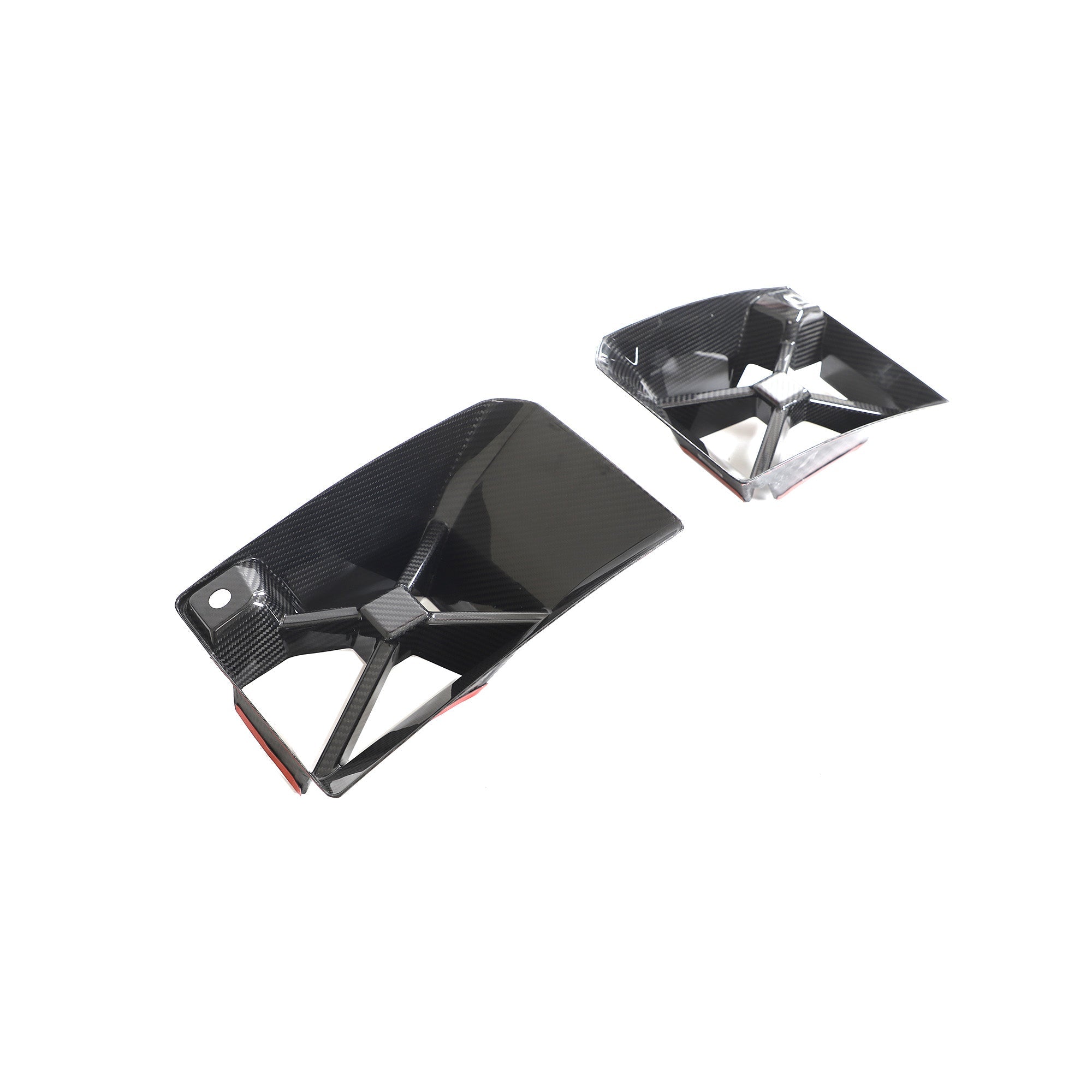 Carbon Fiber Front Bumper Air Vent Trims - BMW G87