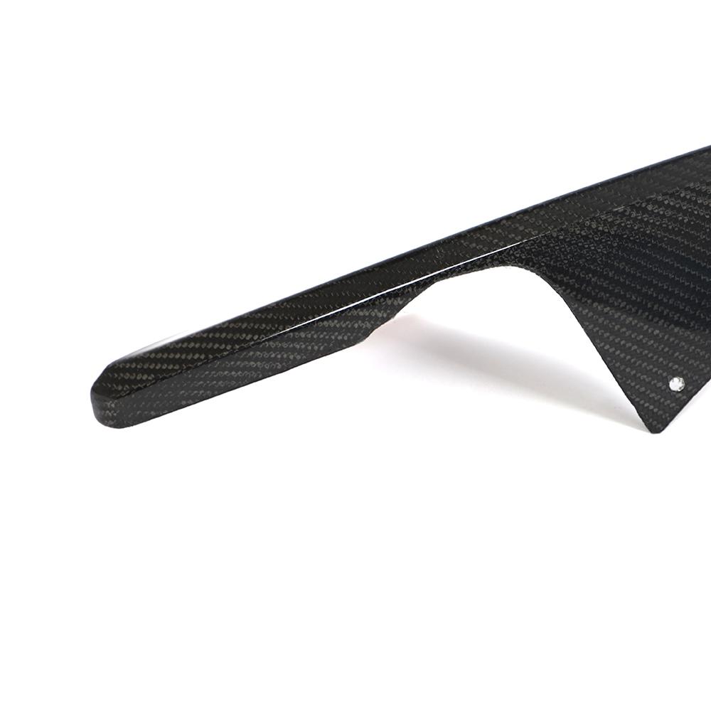 Carbon Fiber Front Bumper Canards - Audi S3