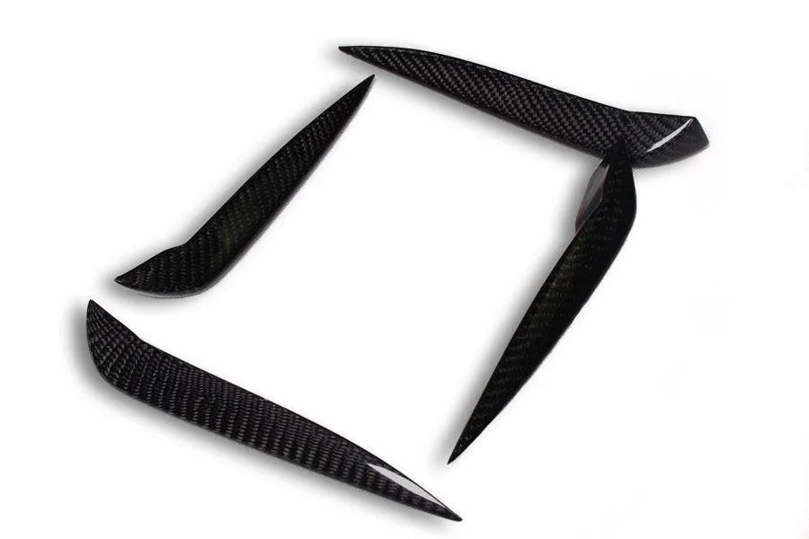 Carbon Fiber Front Canards - Audi S3 / A3 S Line